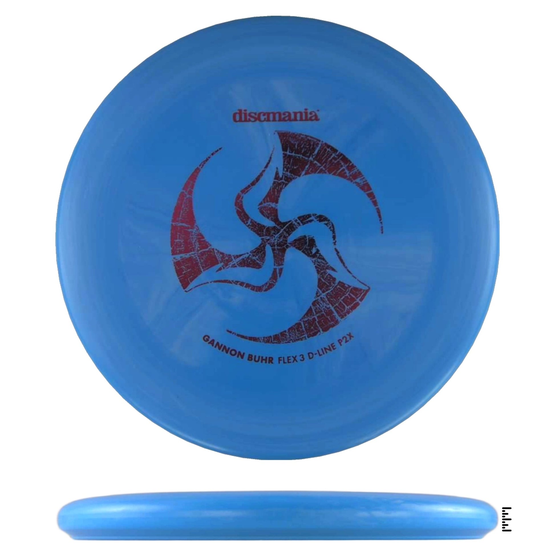 Discmania D - Line Flex 3 P2x Gannon Buhr Signature Series Huk Lab Collaboration - Sky Blue - Powergrip USA