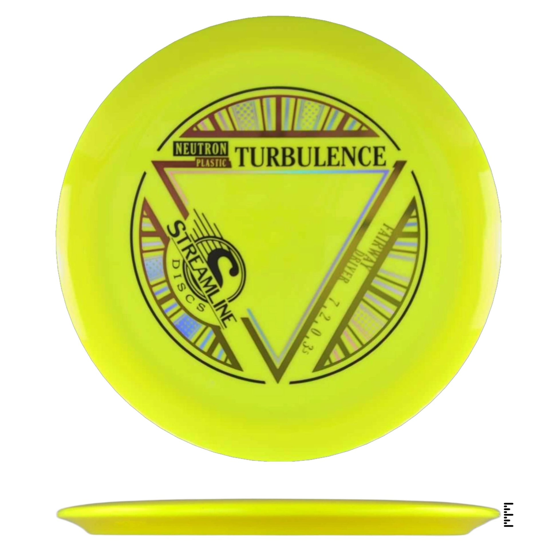 Streamline Discs Neutron Turbulence - Yellow - Powergrip USA