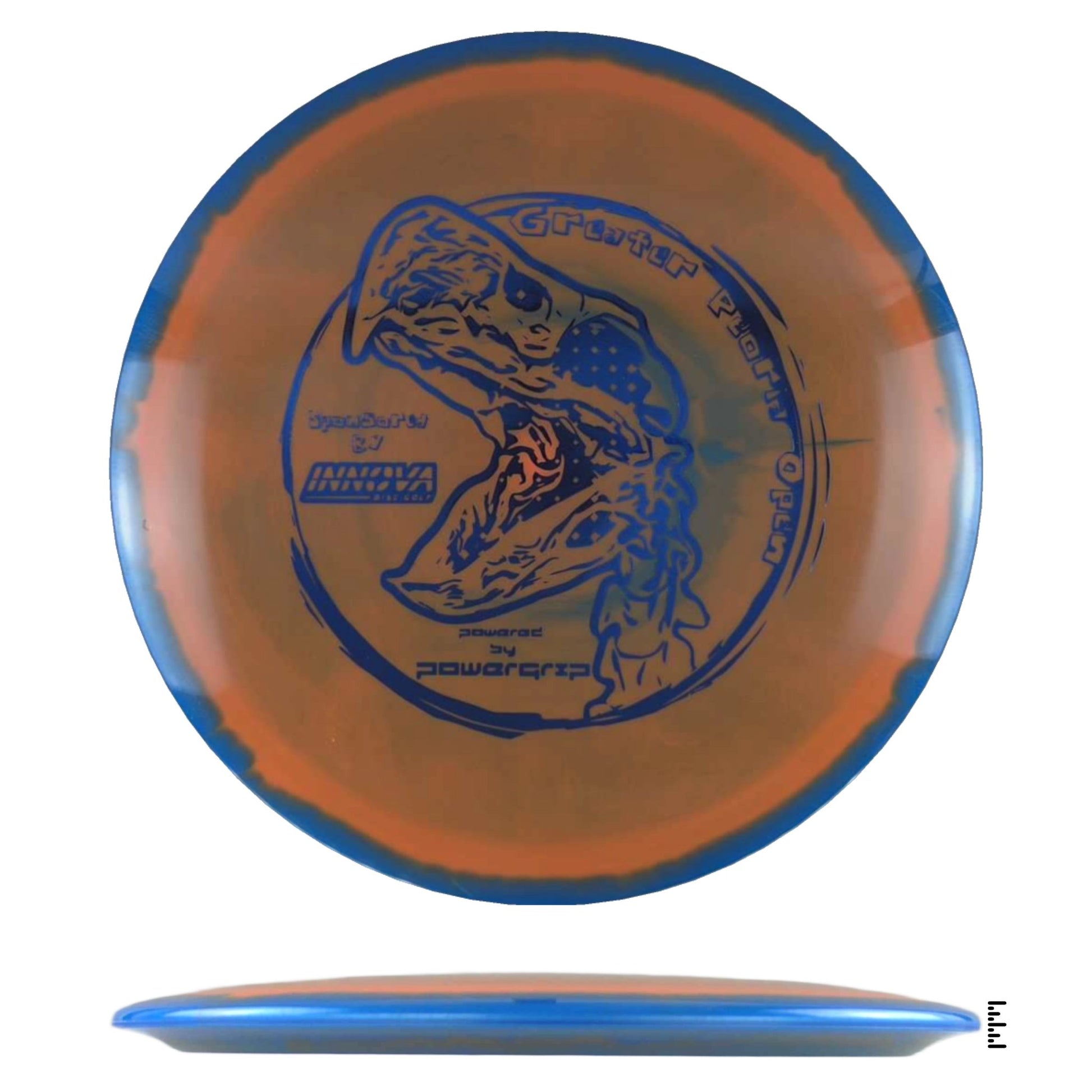 Innova Halo TeeBird3 - 2024 Greater Peoria Open - Orange / Blue - Powergrip USA