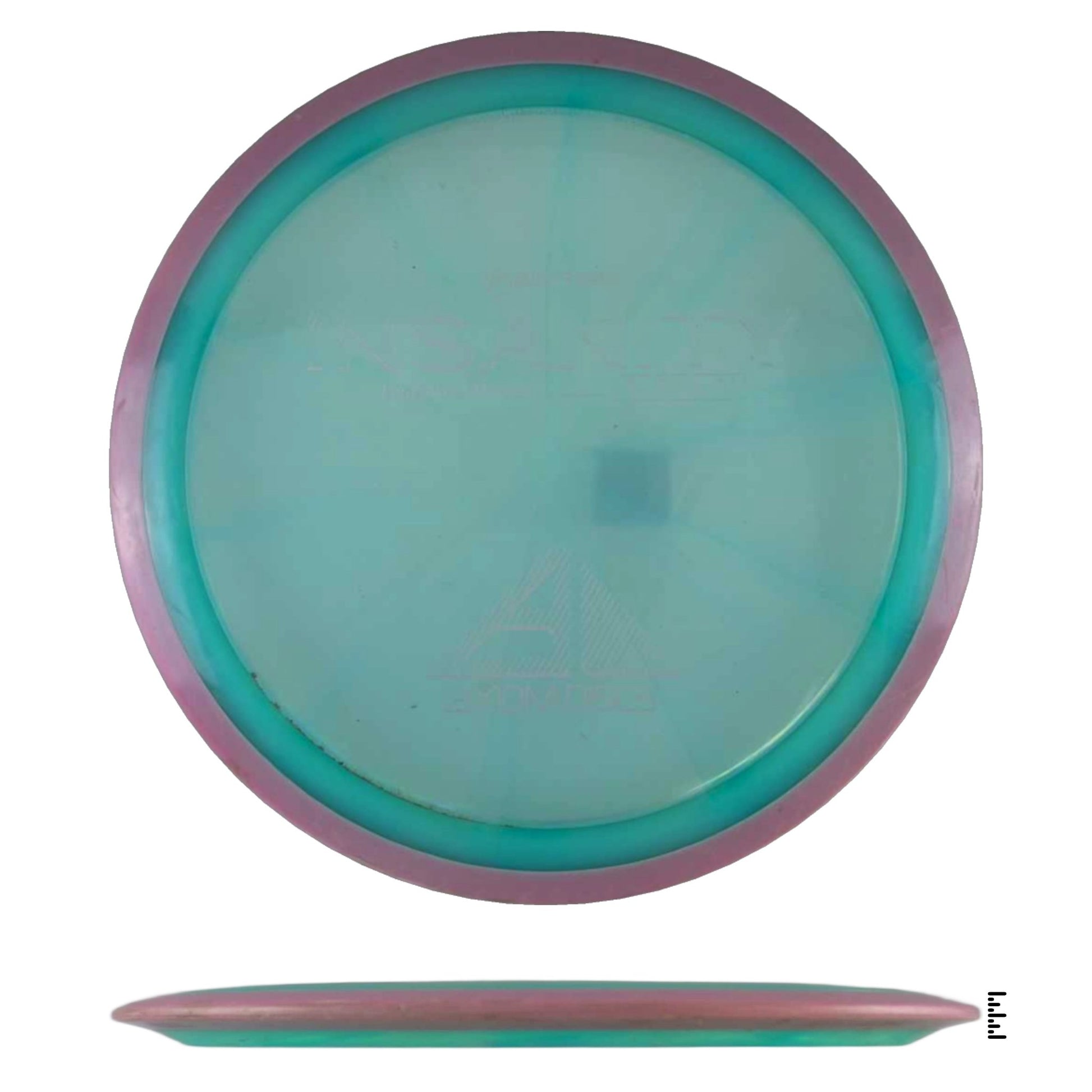 Axiom Discs Proton Insanity - Used - Turquoise / Plum - Powergrip USA