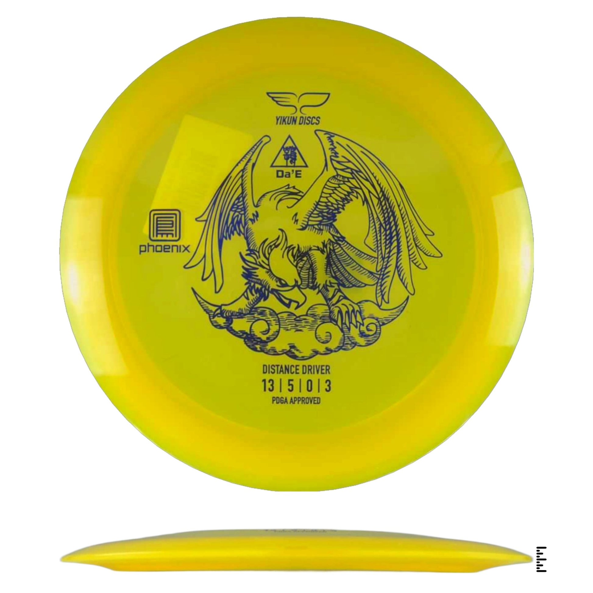 Yikun Discs Phoenix Da’E - Yellow - Powergrip USA