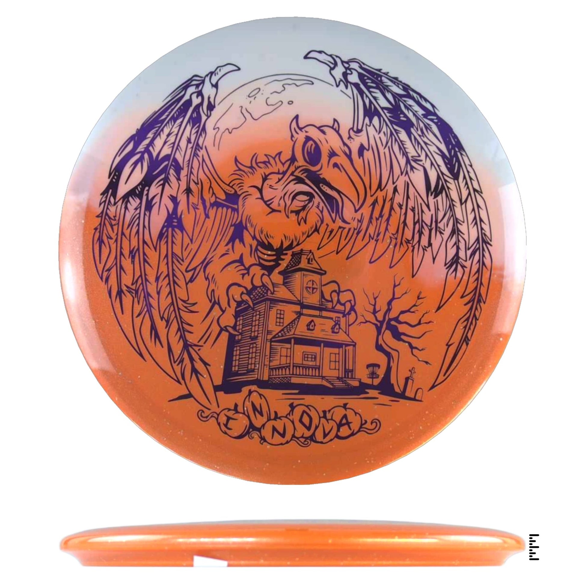 Innova Duo Roc3 - 2025 Halloween Edition - White / Orange - Duo - Powergrip USA