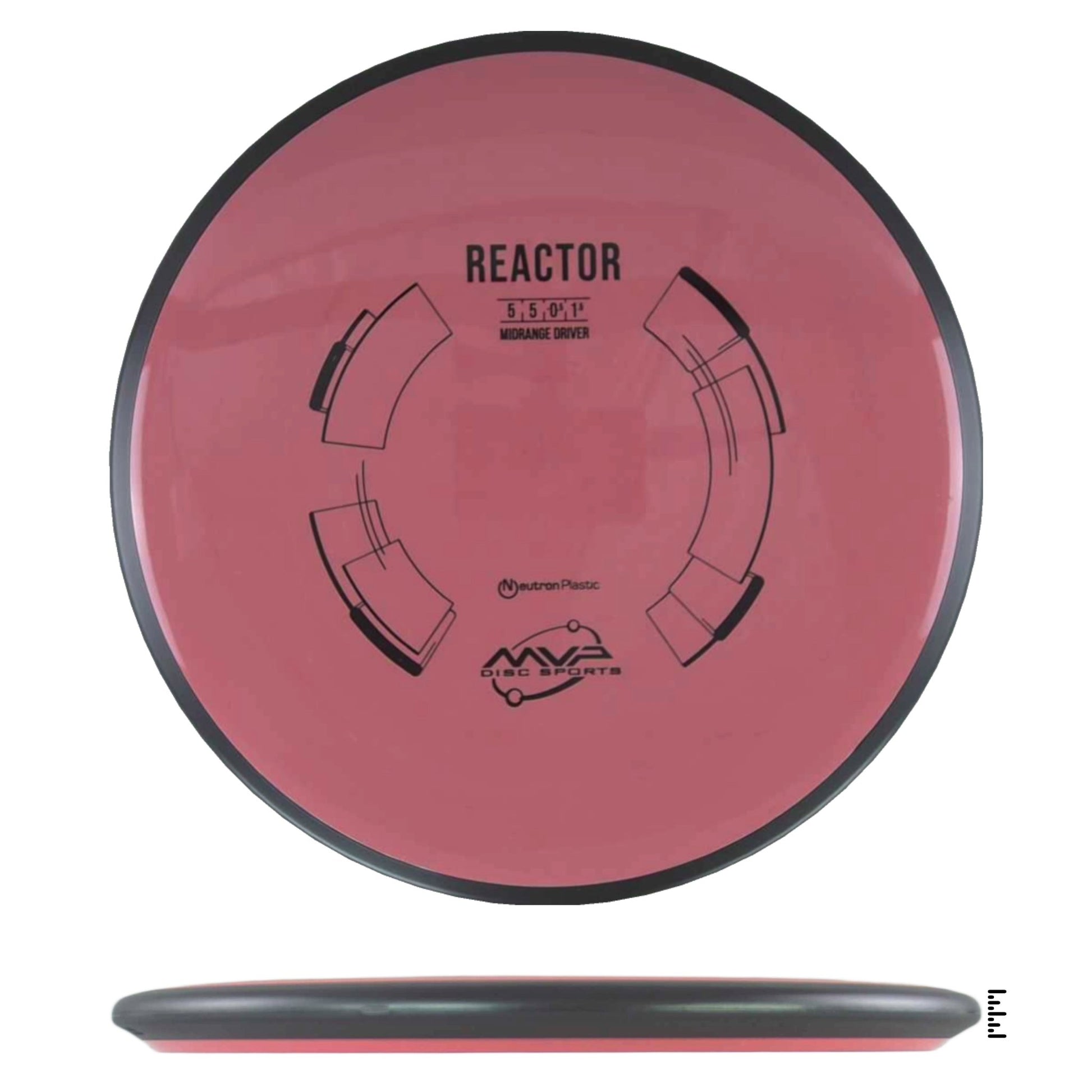 MVP Disc Sports Neutron Reactor - Rose - Powergrip USA