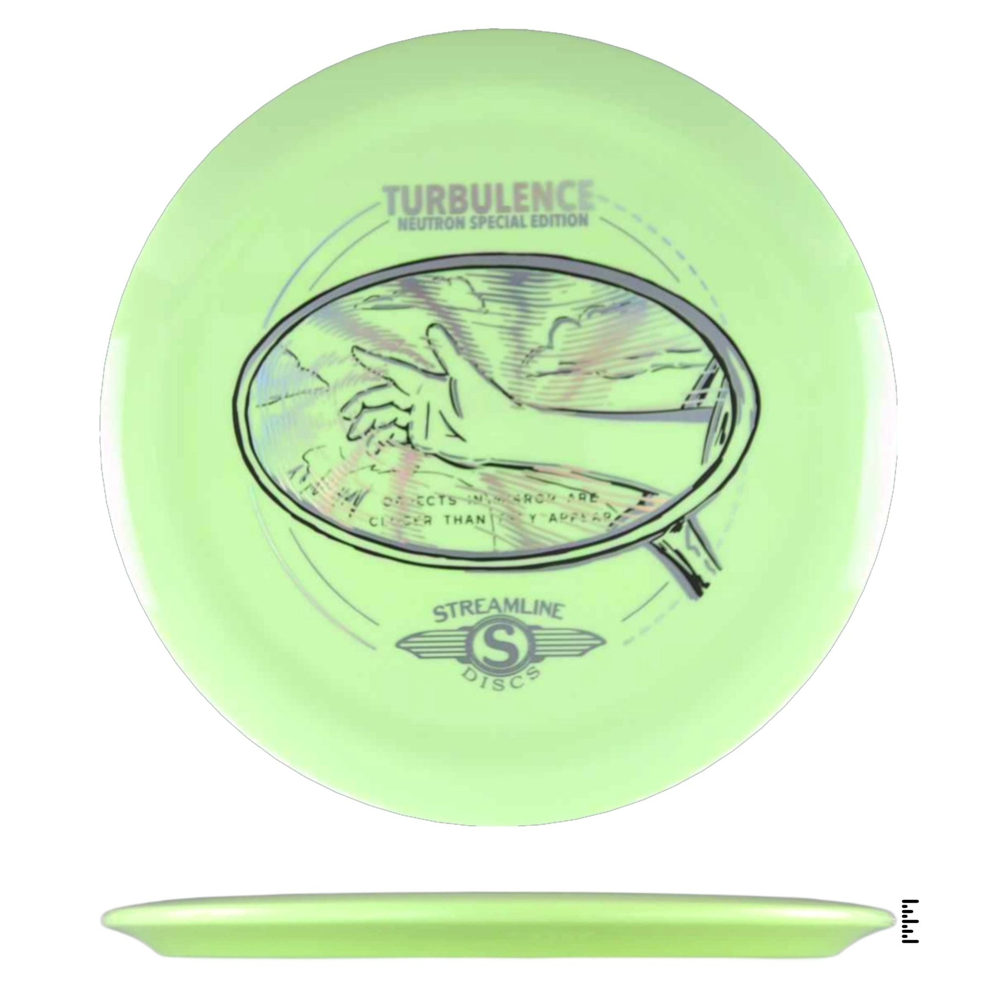Streamline Discs Neutron Turbulence Special Edition - Light Green - Powergrip USA