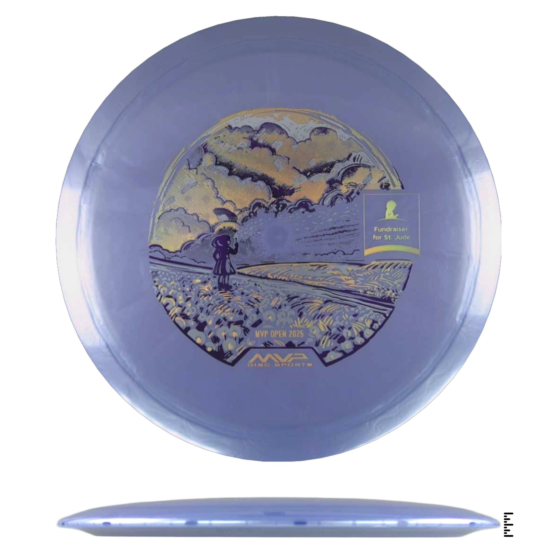 Streamline Discs Plasma Shift - Special Edition St. Jude Fundraiser - Plum - Powergrip USA