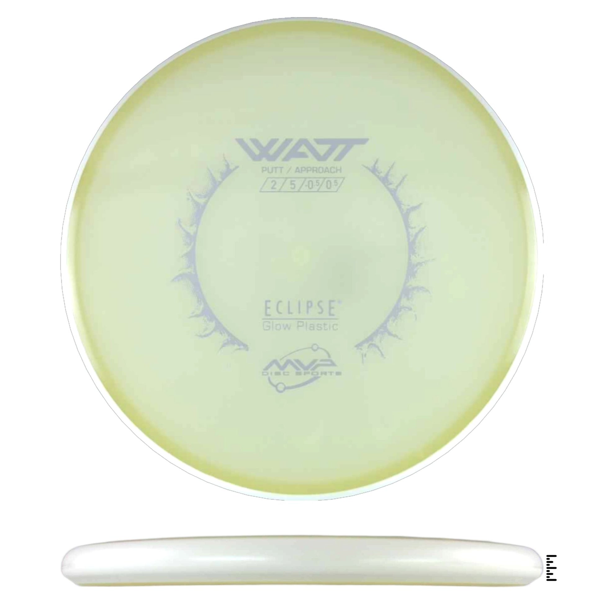 MVP Disc Sports Eclipse Watt - Glow - Powergrip USA