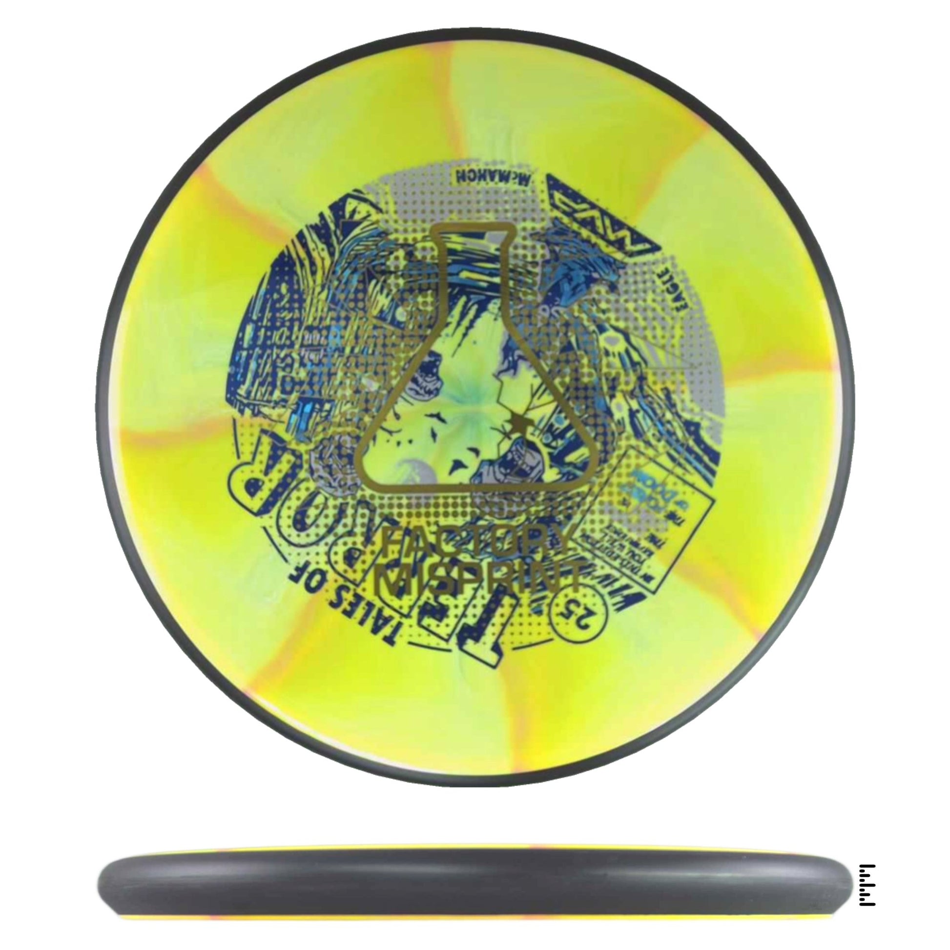 MVP Disc Sports Cosmic Neutron Ohm Factory Misprint - Unique - Powergrip USA