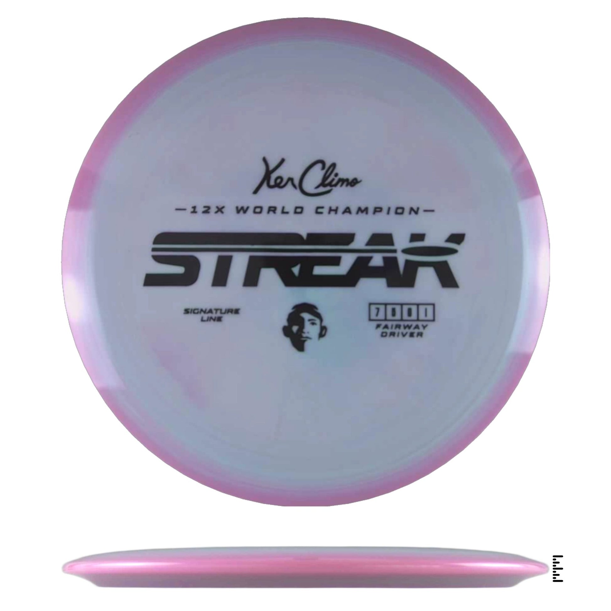 Climo Disc Golf Signature Line Streak - Unique - Powergrip USA