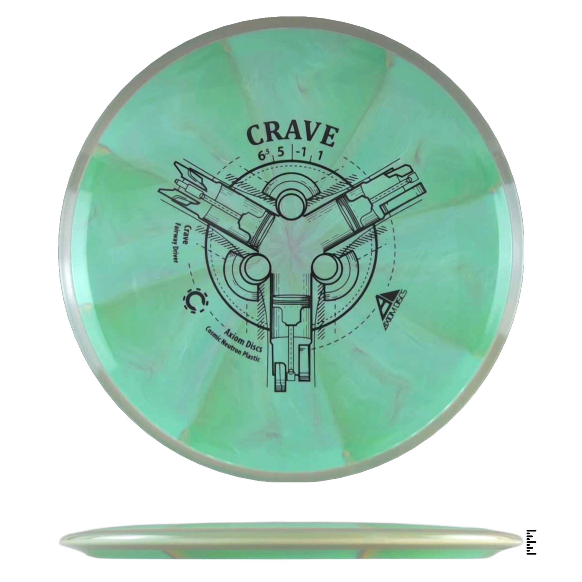 Axiom Discs Cosmic Neutron Crave - Unique - Powergrip USA