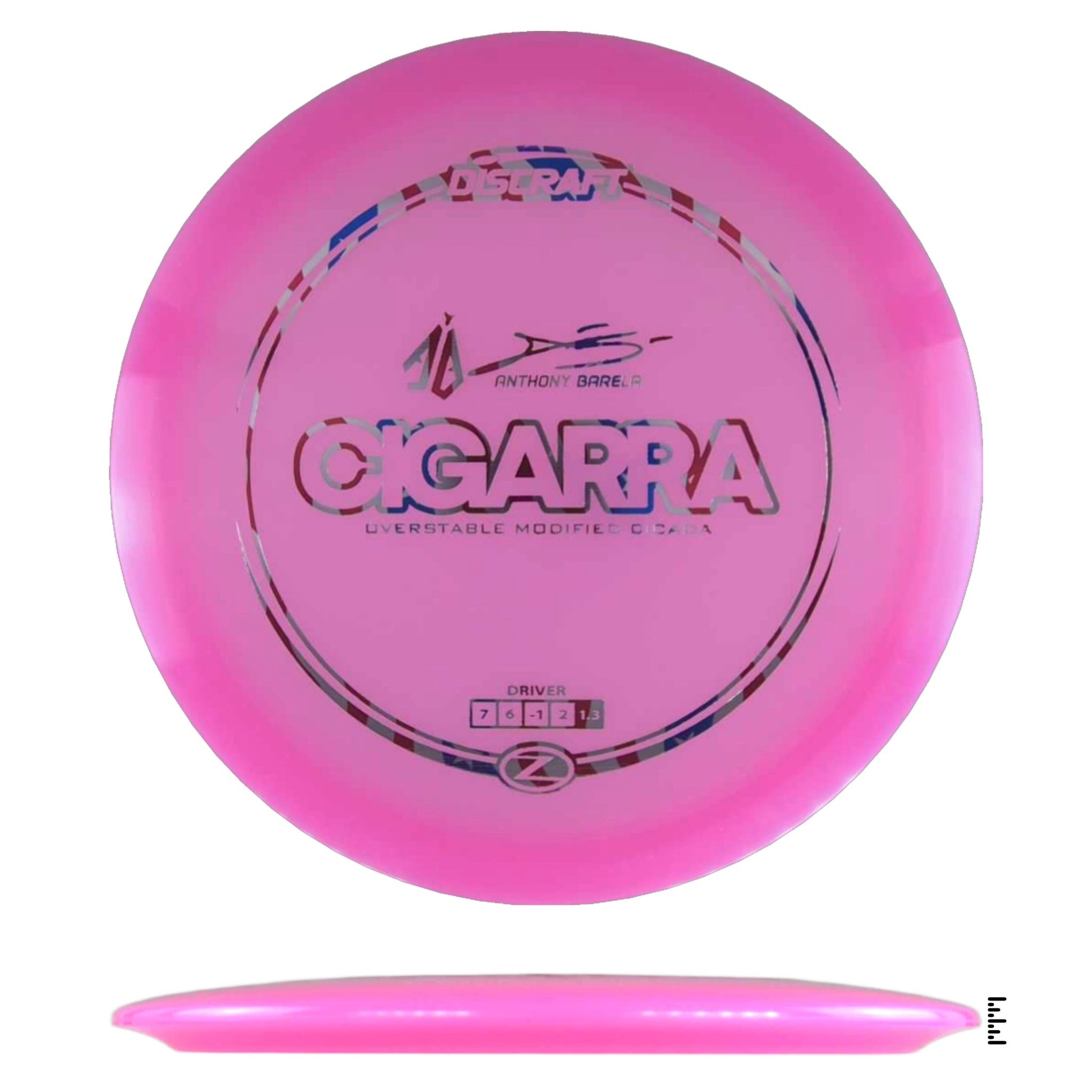 Discraft Z Line Cigarra - Anthony Barela - Pink - Powergrip USA