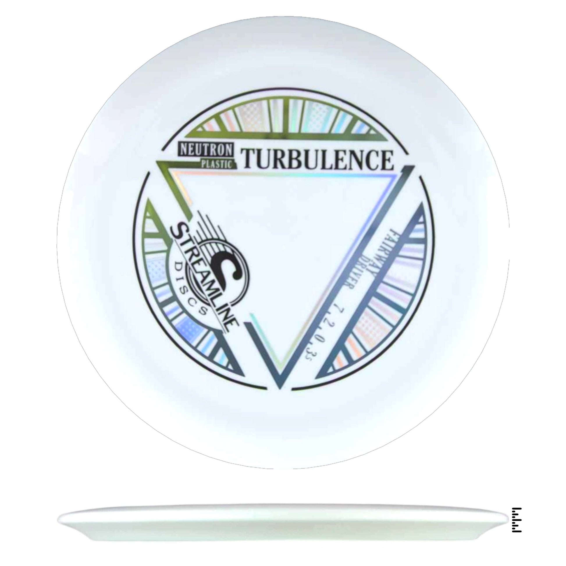 Streamline Discs Neutron Turbulence - White - Powergrip USA