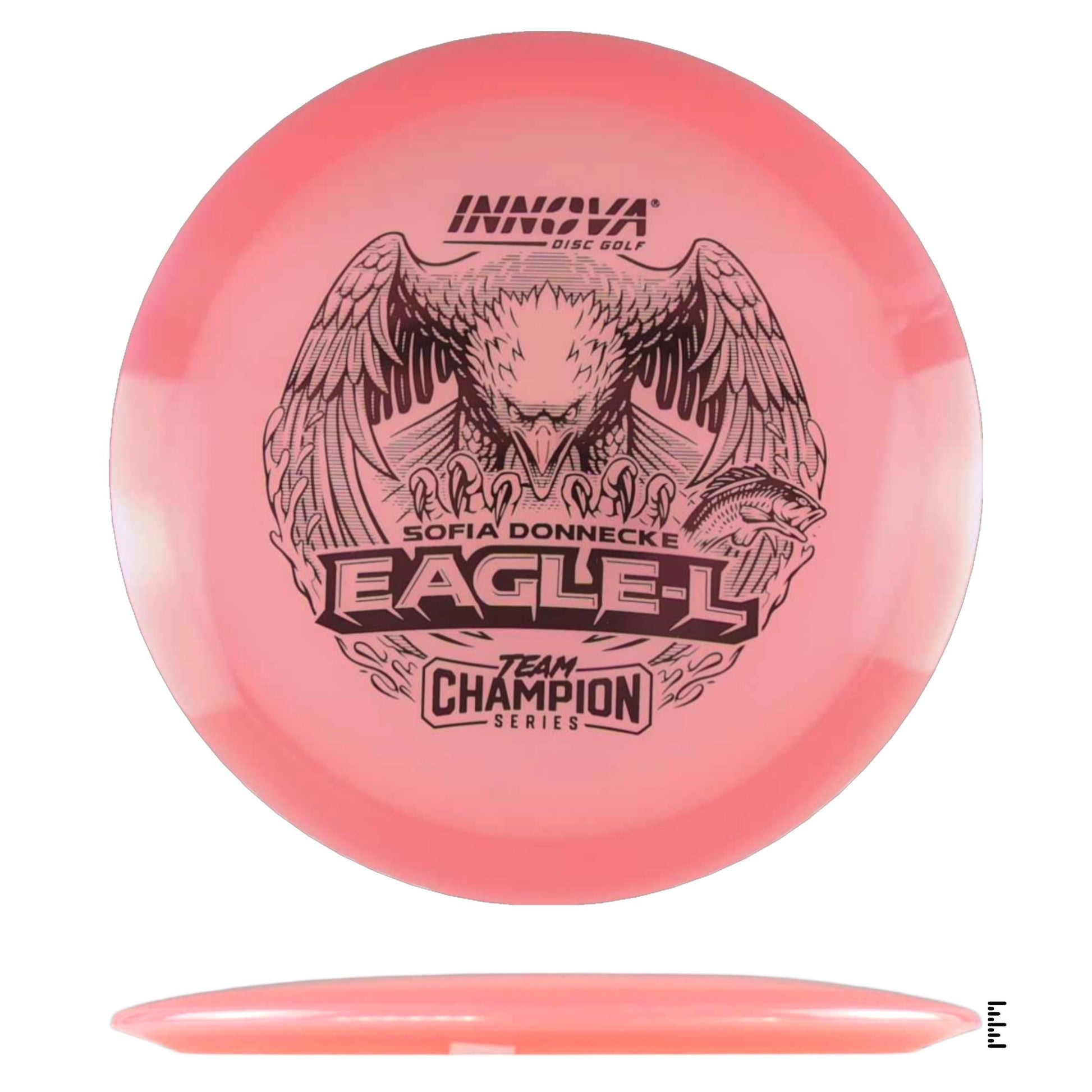 Innova Proto Glow Champion Eagle - L 2025 Sofia Donnecke Tour Series - Light Orange - Powergrip USA