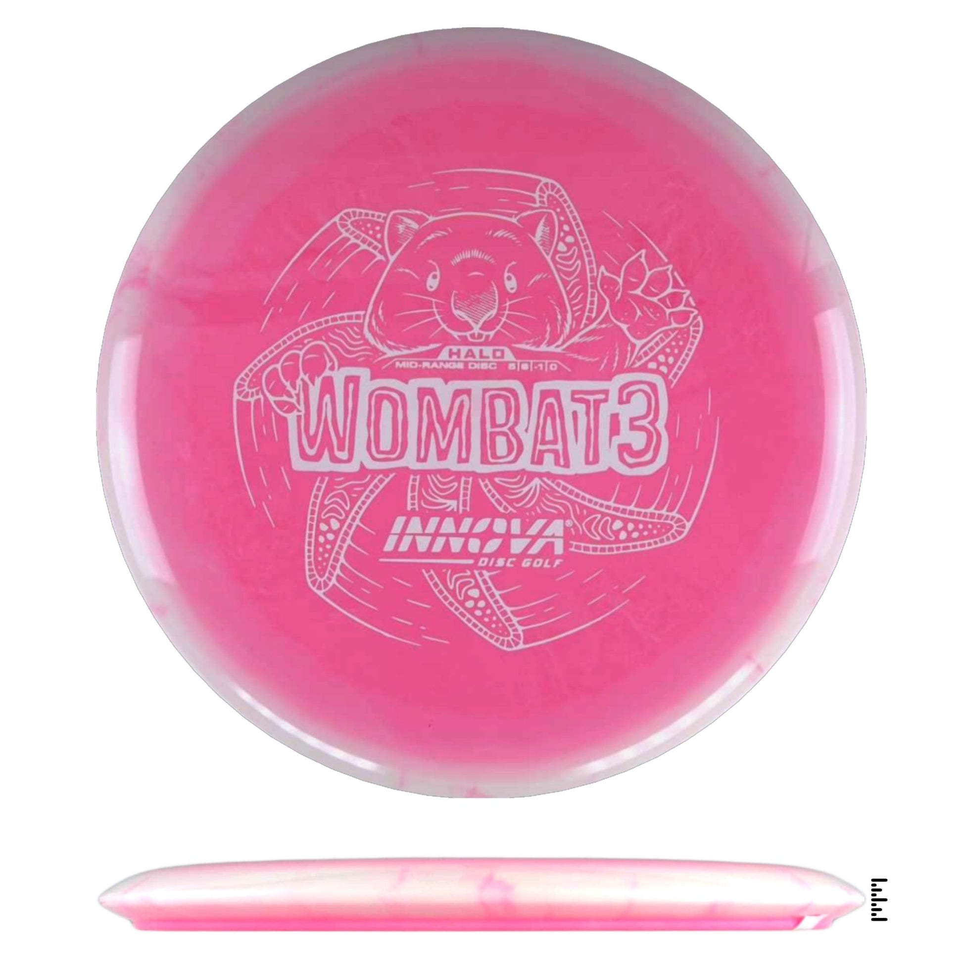 Innova Halo Wombat3 - Pink / White - Powergrip USA