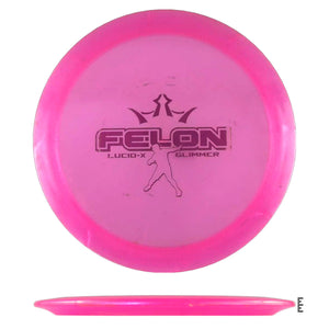 Pink Felon Lucid-X Glimmer Disc Golf Disc
