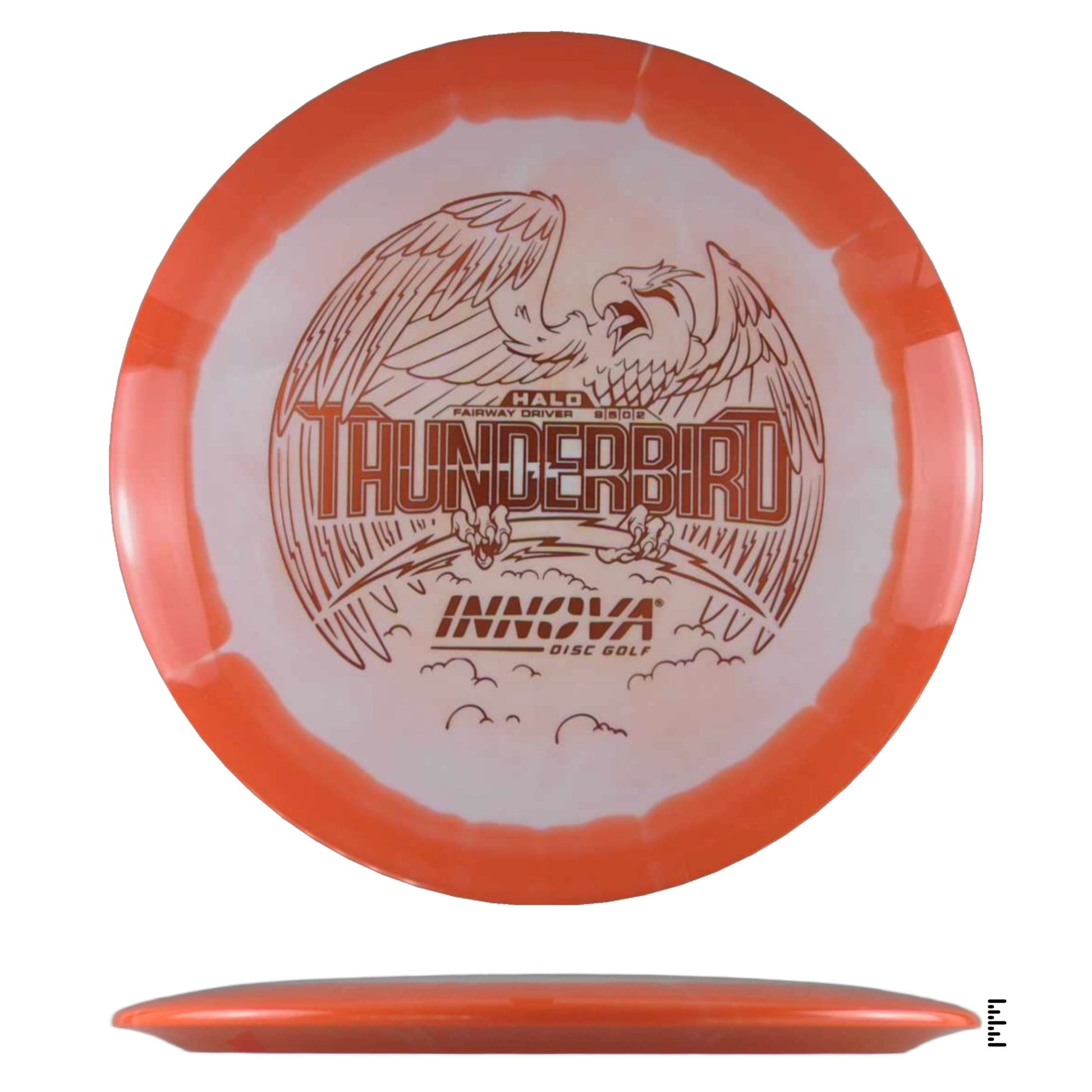 Innova Halo Star ThunderBird - White / Orange - Powergrip USA