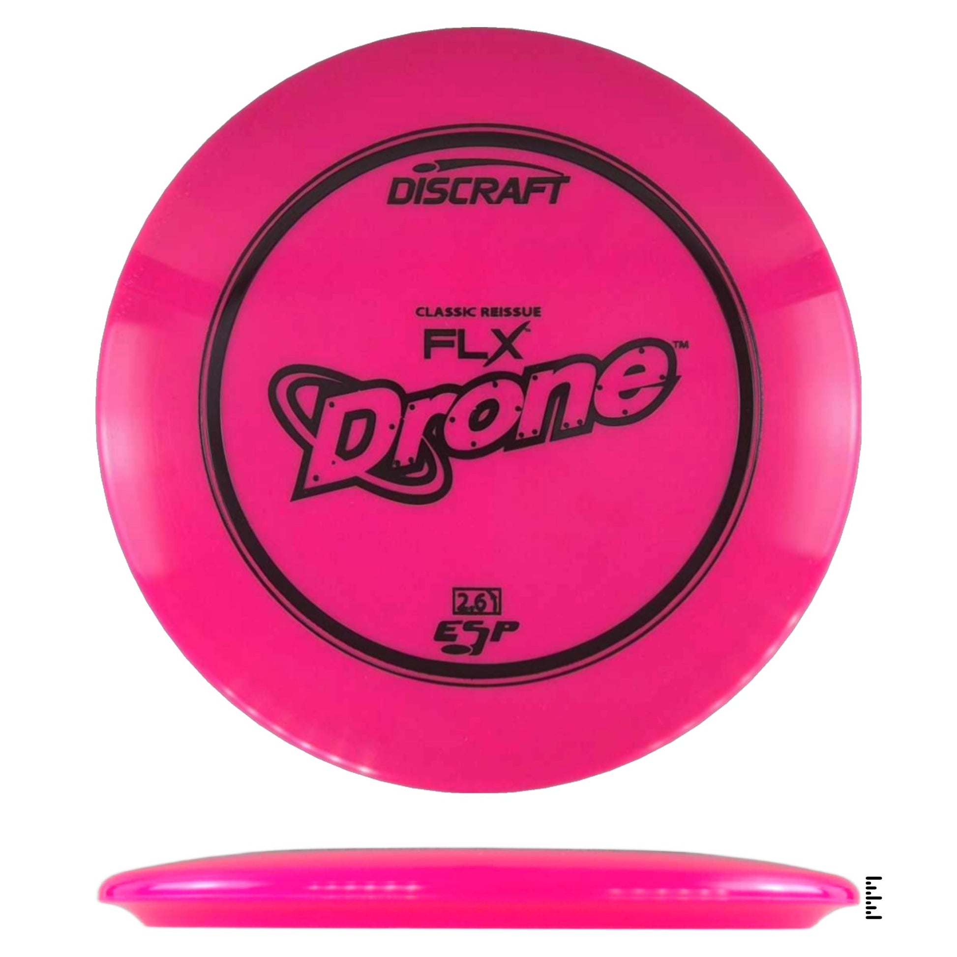 Discraft ESP FLX Drone - Classic Reissue - Magenta - Powergrip USA