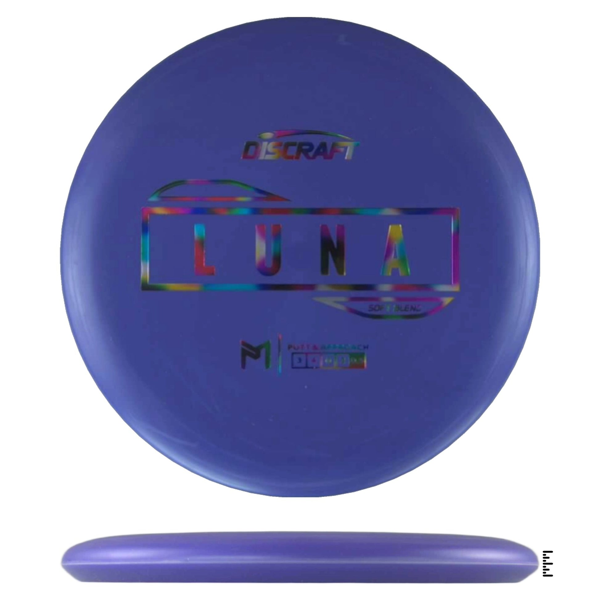Discraft Putter Line Soft Luna - Violet - Powergrip USA