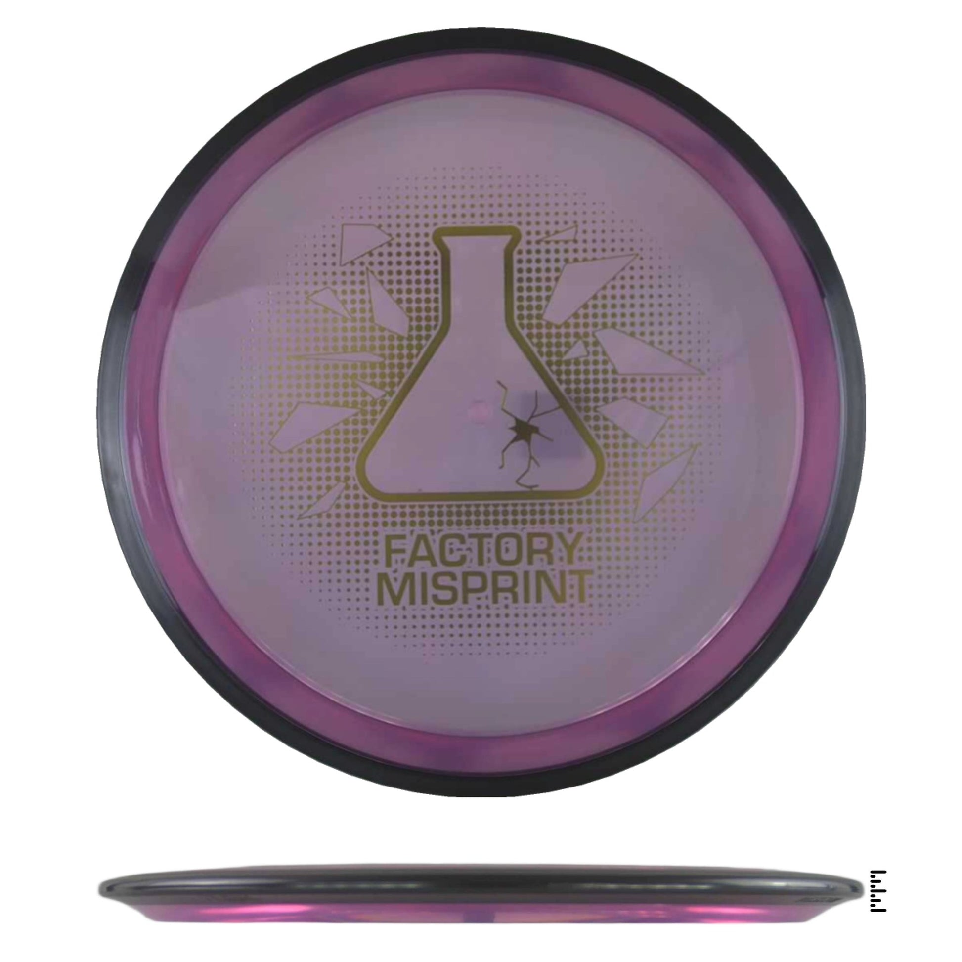 MVP Disc Sports Proton Resistor Factory Misprint - Plum - Powergrip USA