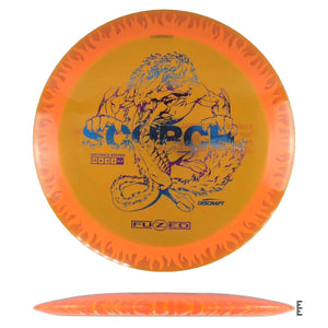 Discraft Fuzed Line Scorch Sample Run - Orange / White - Powergrip USA