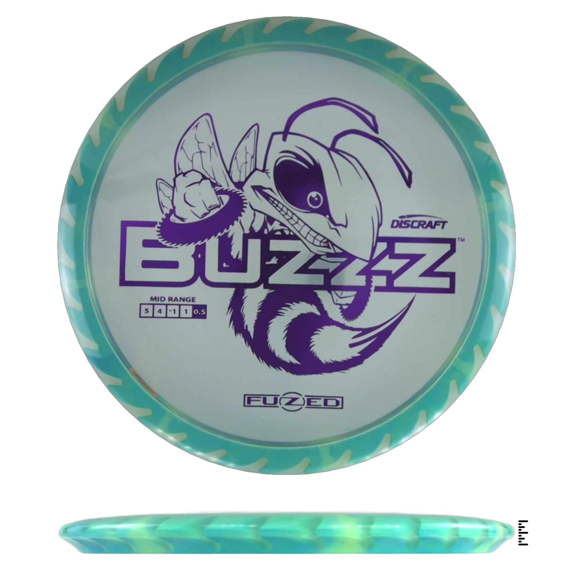 Discraft Fuzed Line Buzzz Saw Pattern (Buzzzsaw) - Unique - Powergrip USA