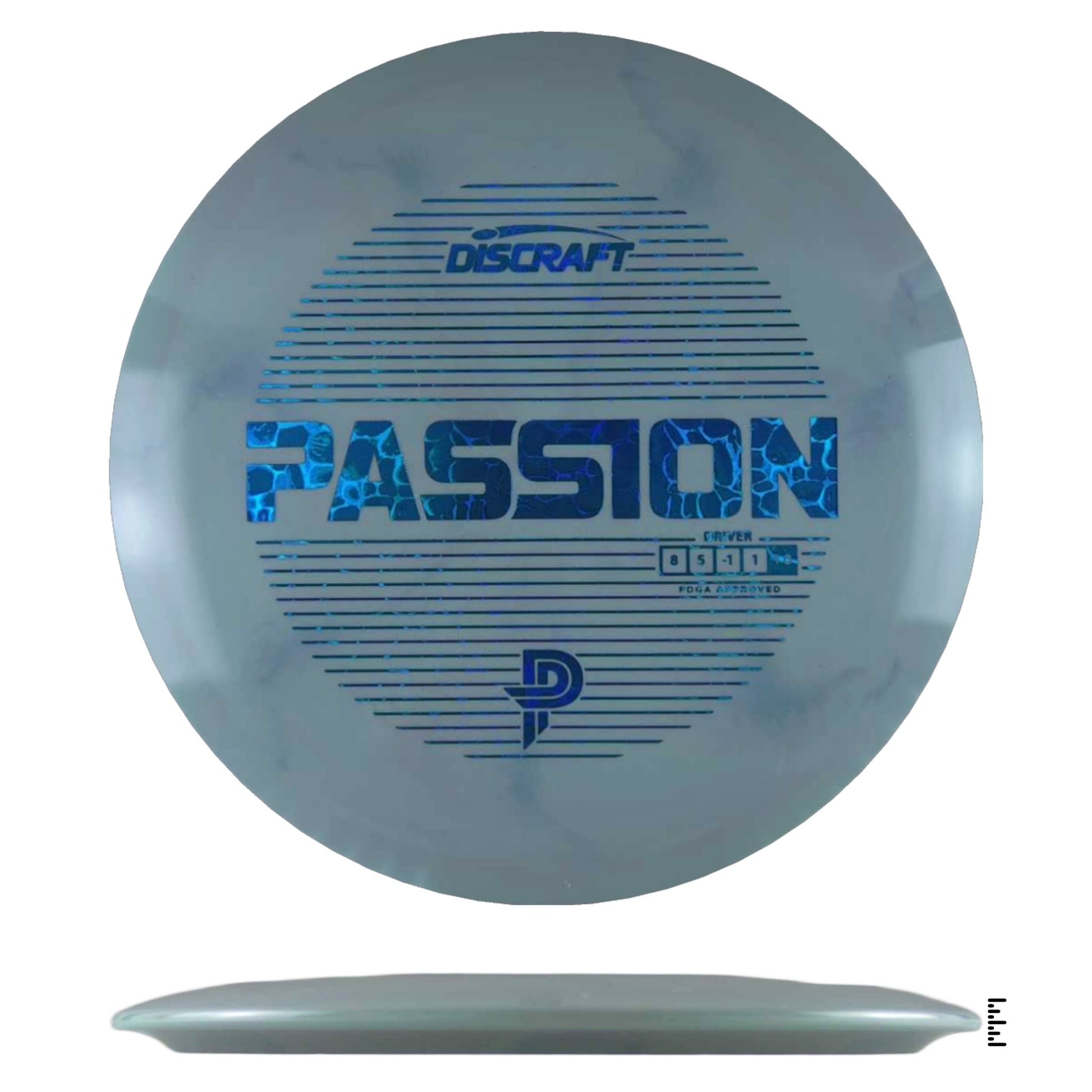 Discraft ESP Swirl Passion Paige Pierce - Gray - Powergrip USA