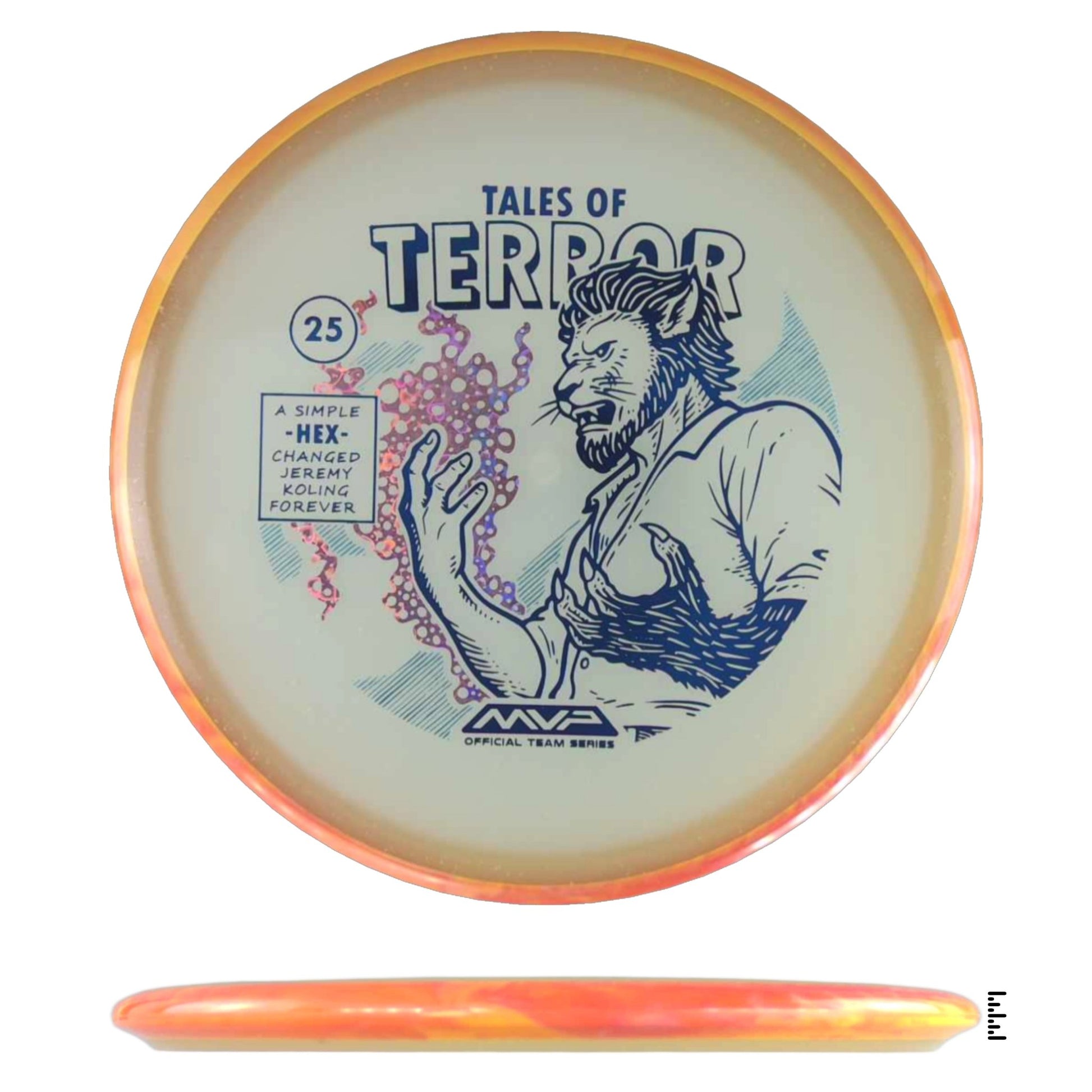 Axiom Discs Particle Eclipse Hex - 2025 Halloween Special Edition - Unique - Powergrip USA