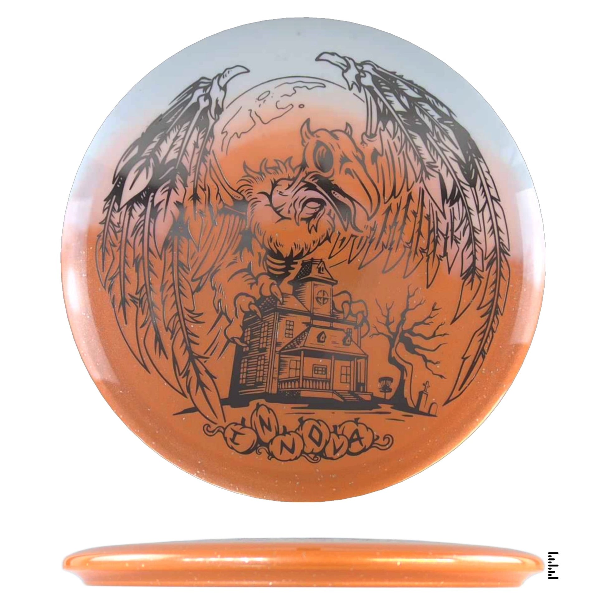 Innova Duo Roc3 - 2025 Halloween Edition - White / Orange - Duo - Powergrip USA
