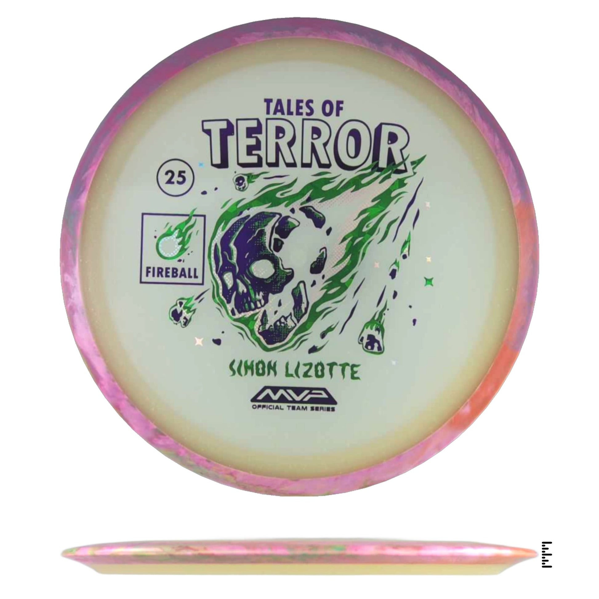 Axiom Discs Particle Eclipse Fireball - 2025 Halloween Special Edition - Unique - Powergrip USA