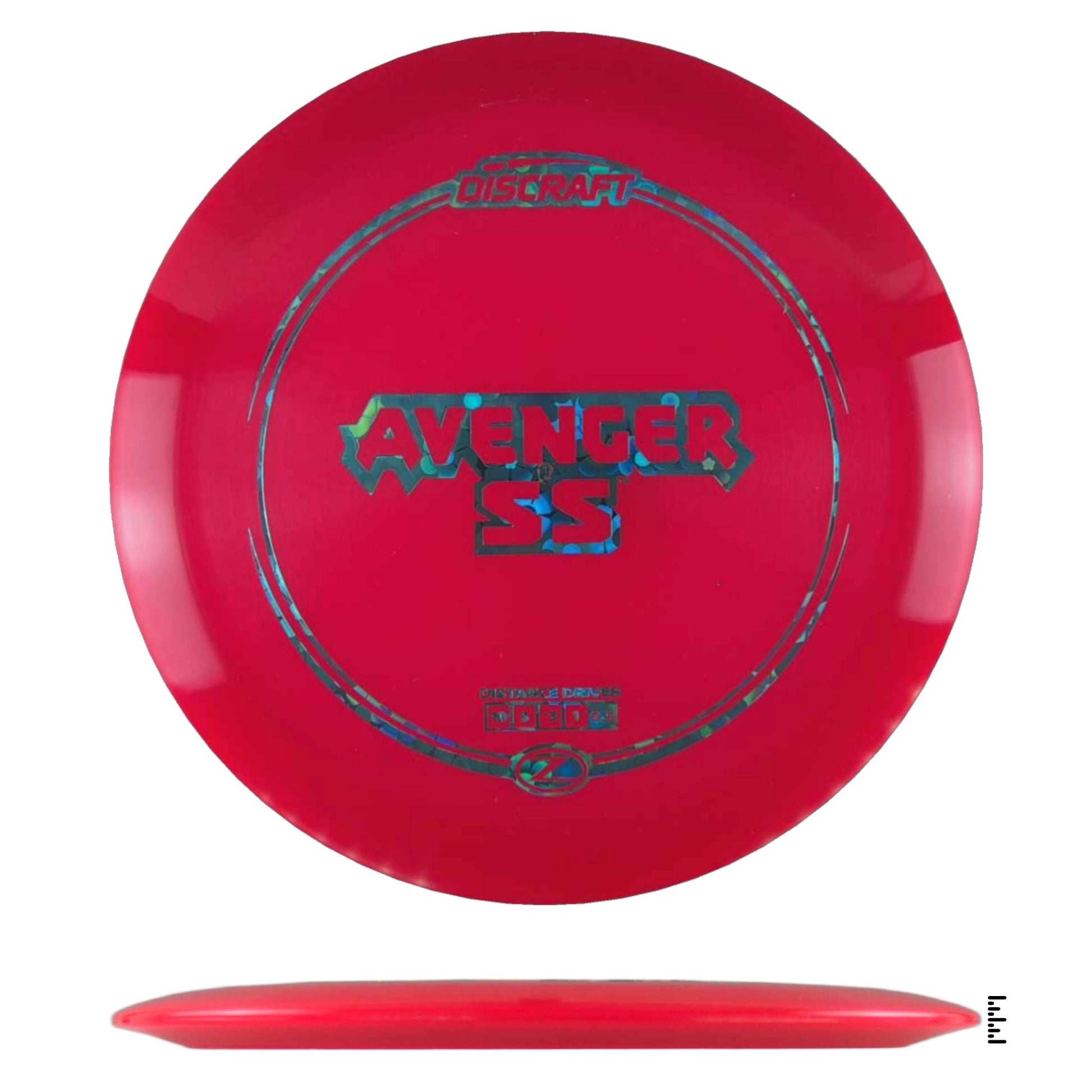 Discraft Z Line Avenger SS - Red - Powergrip USA
