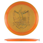 Orange Raptor disc golf disc