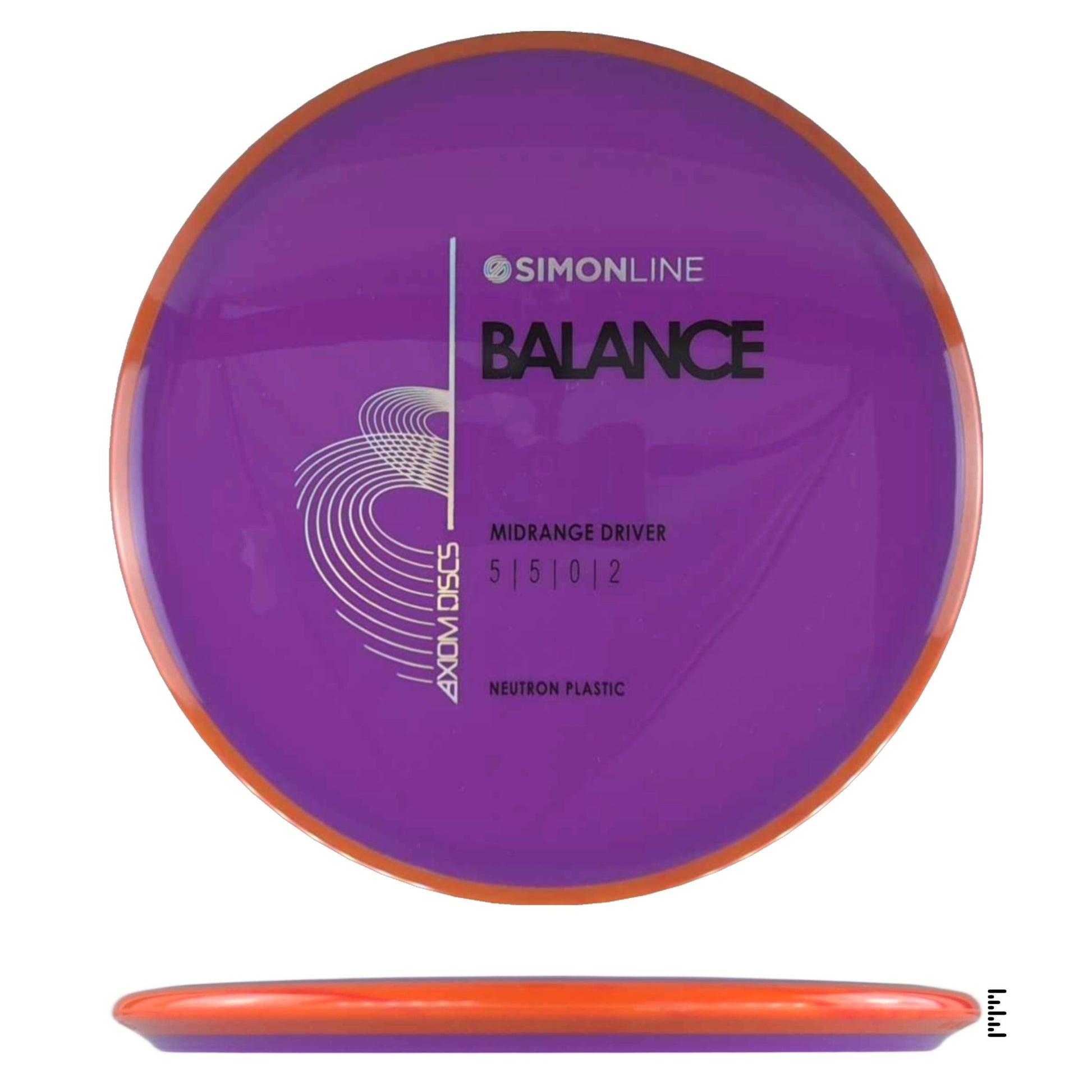 Axiom Discs Neutron Balance - Violet / Orange - Powergrip USA