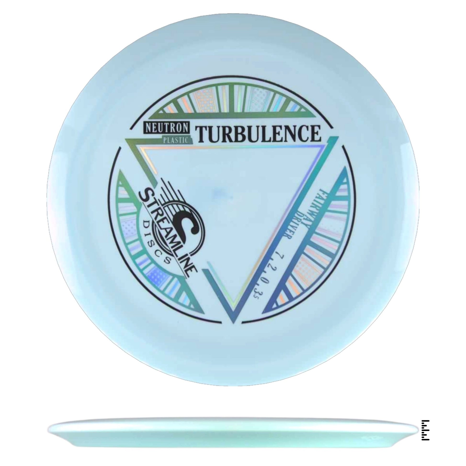 Streamline Discs Neutron Turbulence - Light Blue - Powergrip USA
