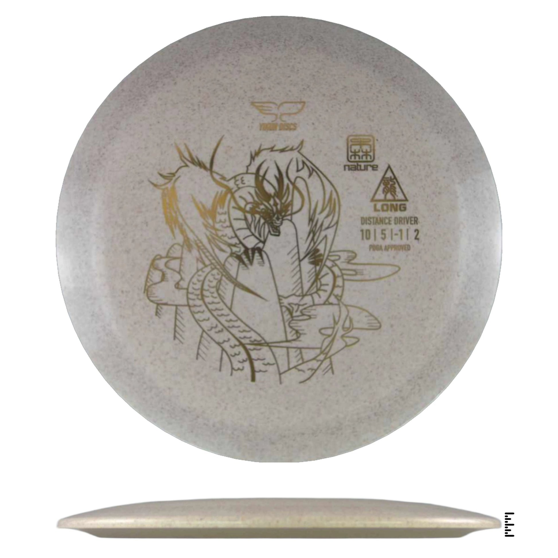 Yikun Discs Nature Long - Khaki - Powergrip USA