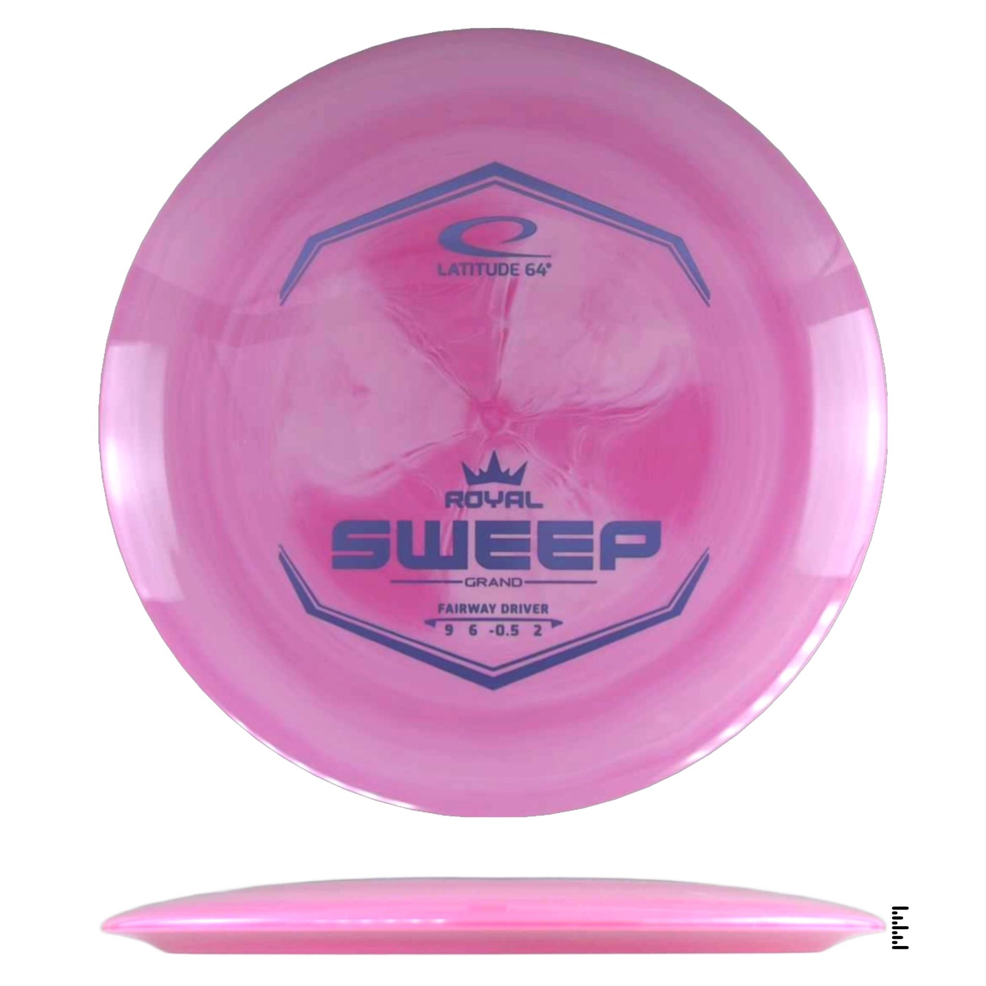 Latitude 64 Royal Grand Sweep - Pink - Powergrip USA