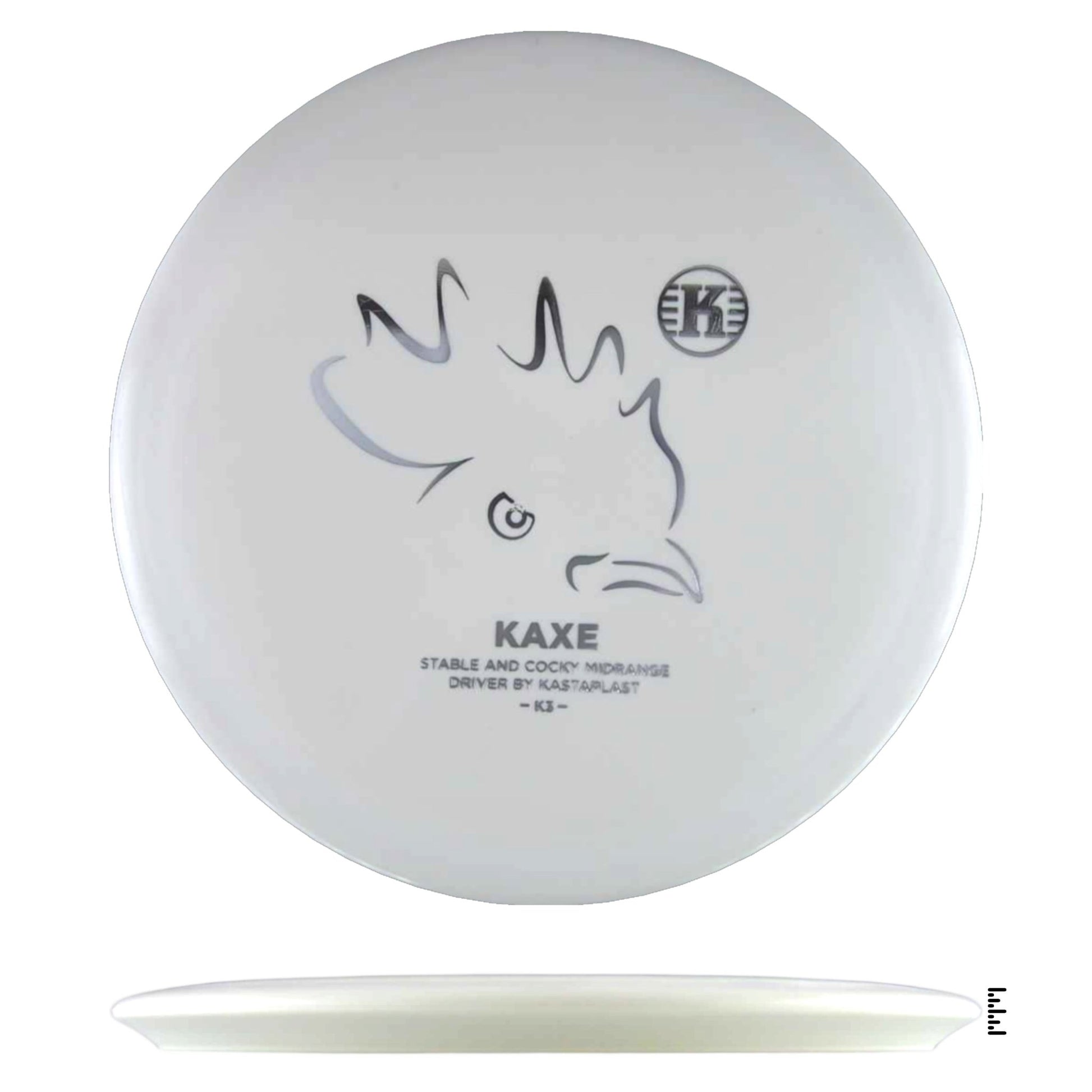 Kastaplast K3 Kaxe - White - Powergrip USA