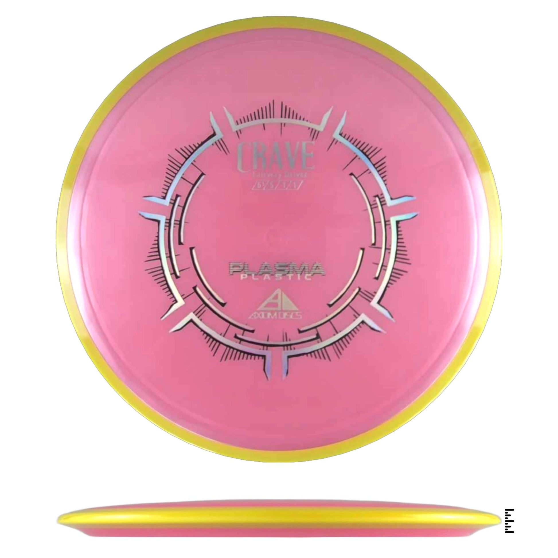 Axiom Discs Plasma Crave - Pink / Yellow - Powergrip USA
