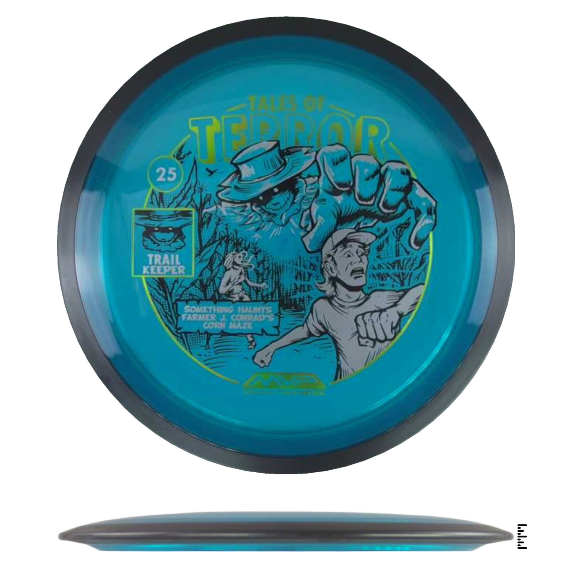MVP Disc Sports Proton Trail - 2025 Halloween Special Edition - Teal - Powergrip USA