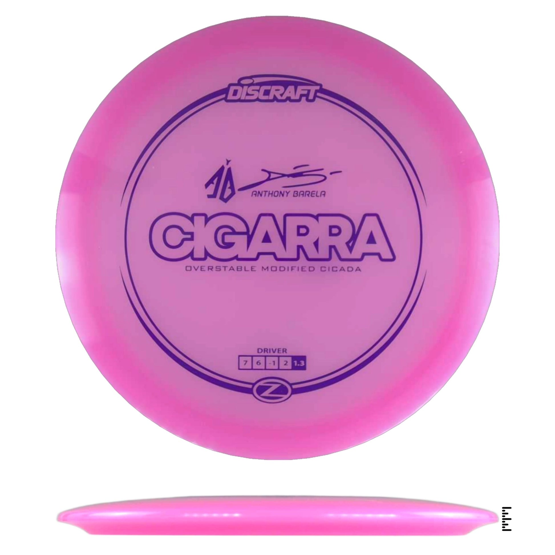 Discraft Z Line Cigarra - Anthony Barela - Pink - Powergrip USA