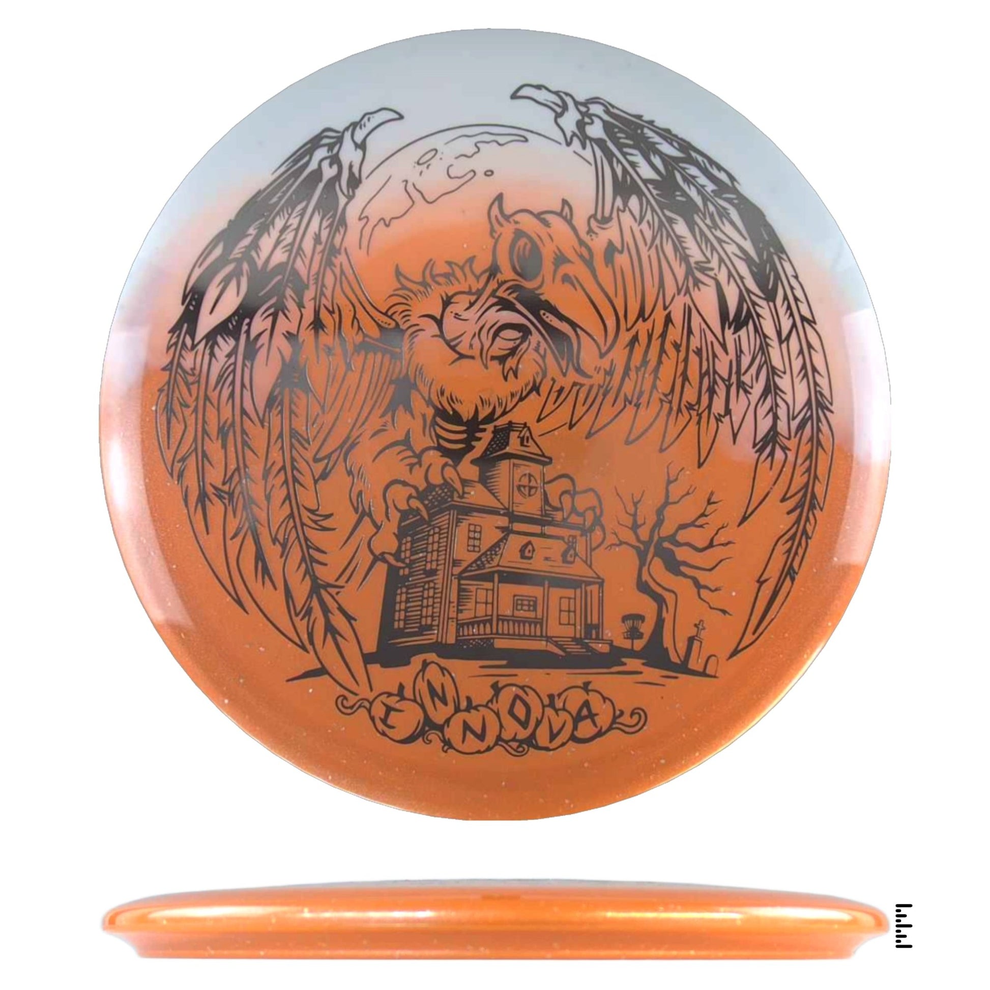 Innova Duo Roc3 - 2025 Halloween Edition - White / Orange - Duo - Powergrip USA