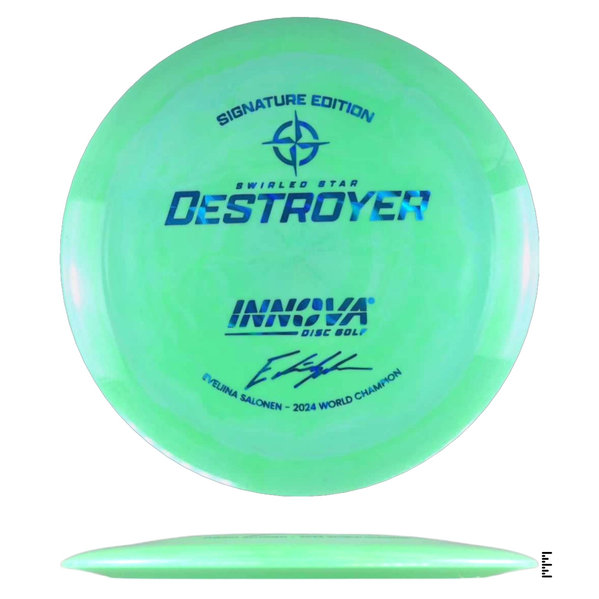 Innova Swirled Star Destroyer Eveliina Salonen Signature Edition - Light Green - Powergrip USA