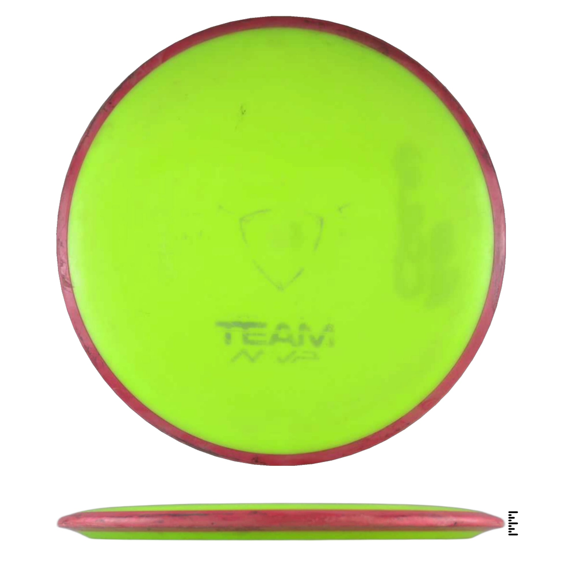 Team NVP disc golf disc