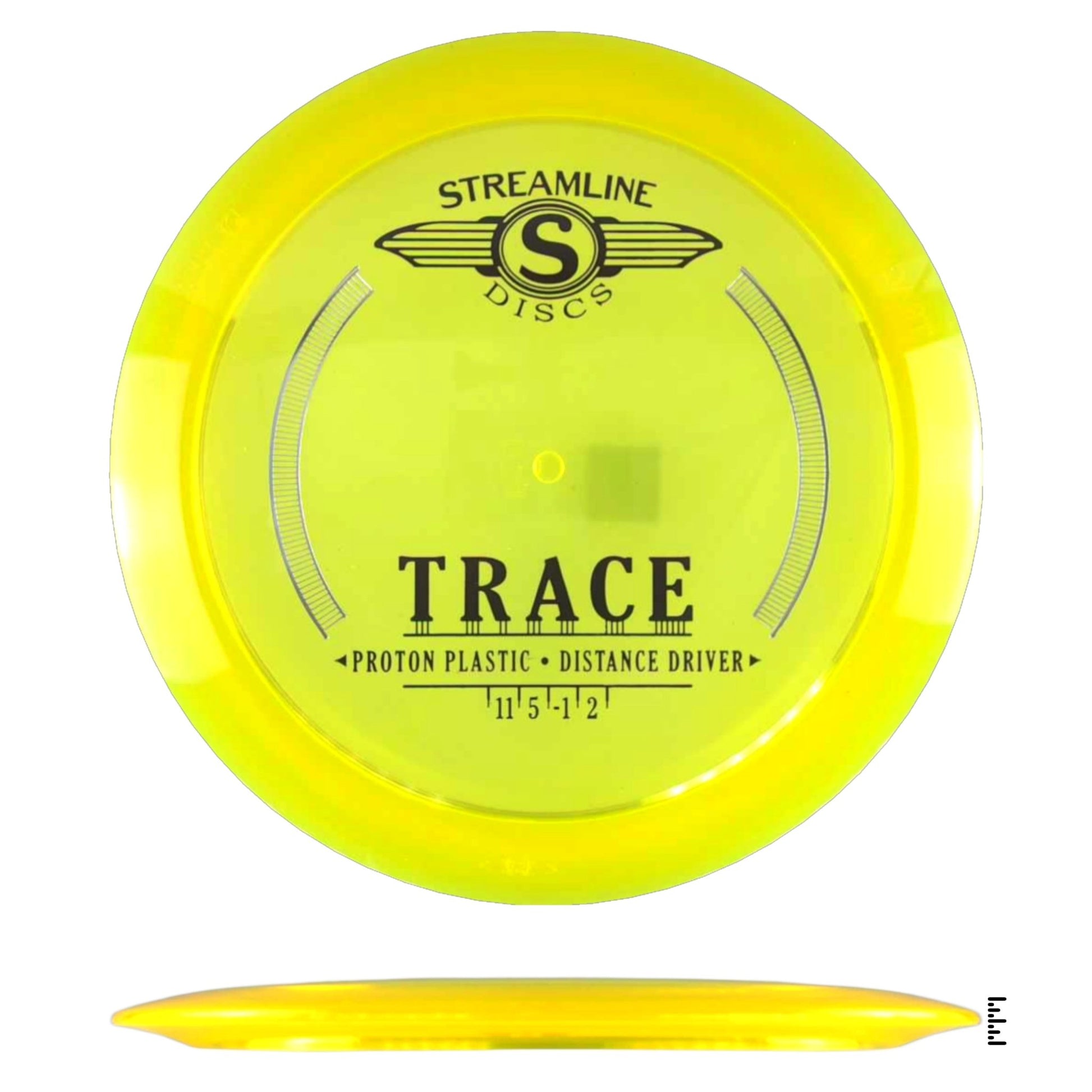 Streamline Discs Proton Trace - Yellow - Powergrip USA