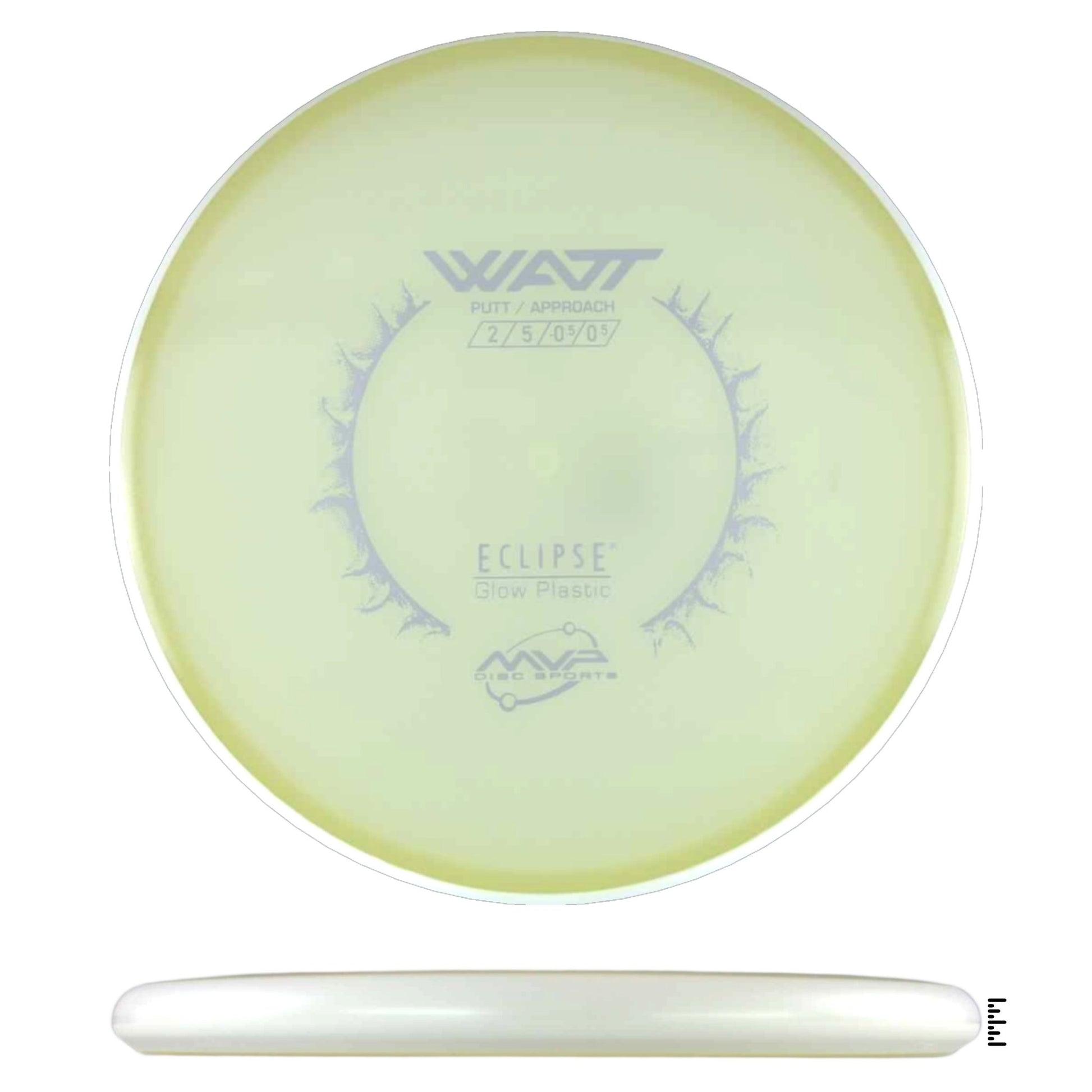 MVP Disc Sports Eclipse Watt - Glow - Powergrip USA