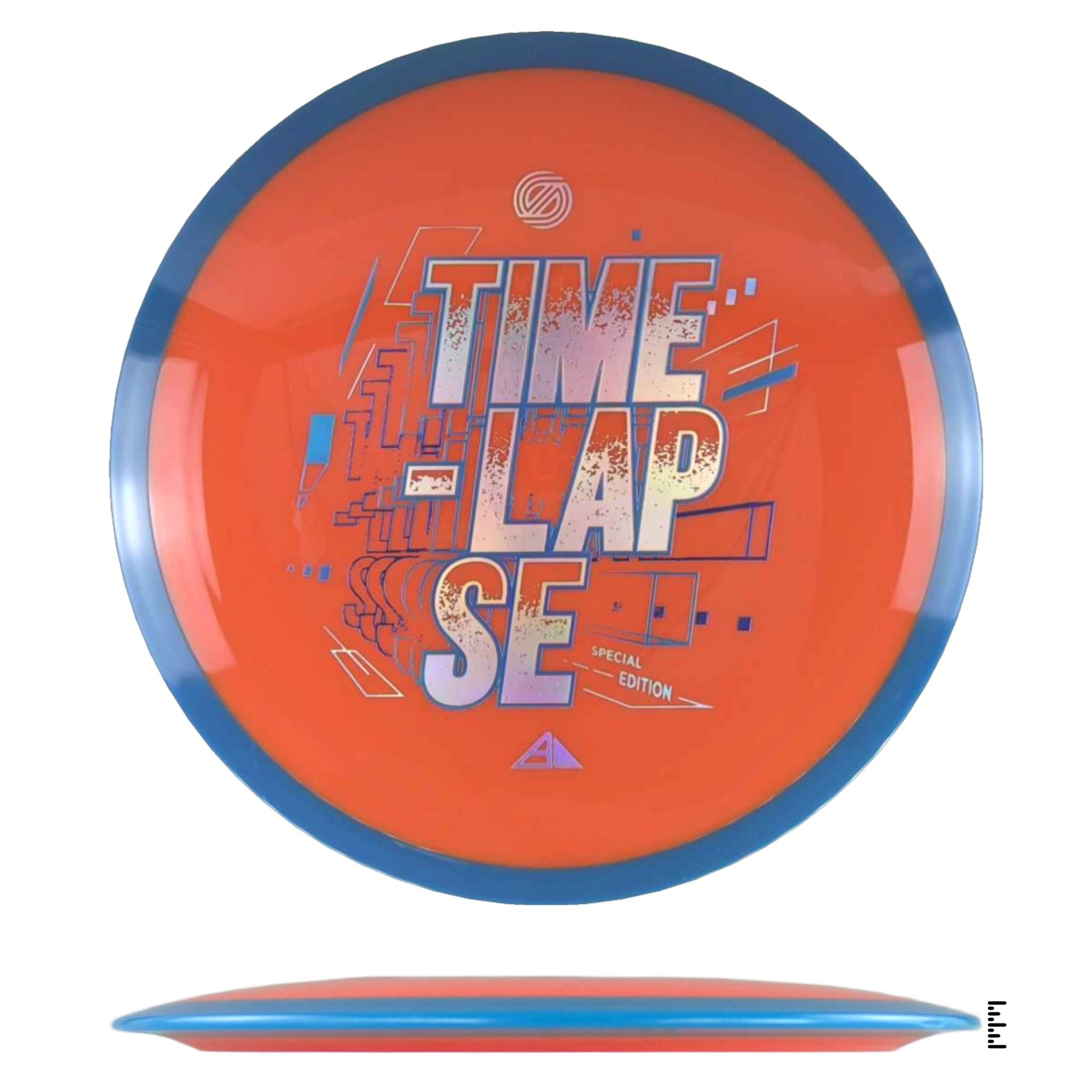 Axiom Discs Simon Line Neutron Time - Lapse Special Edition - Orange / Blue - Powergrip USA