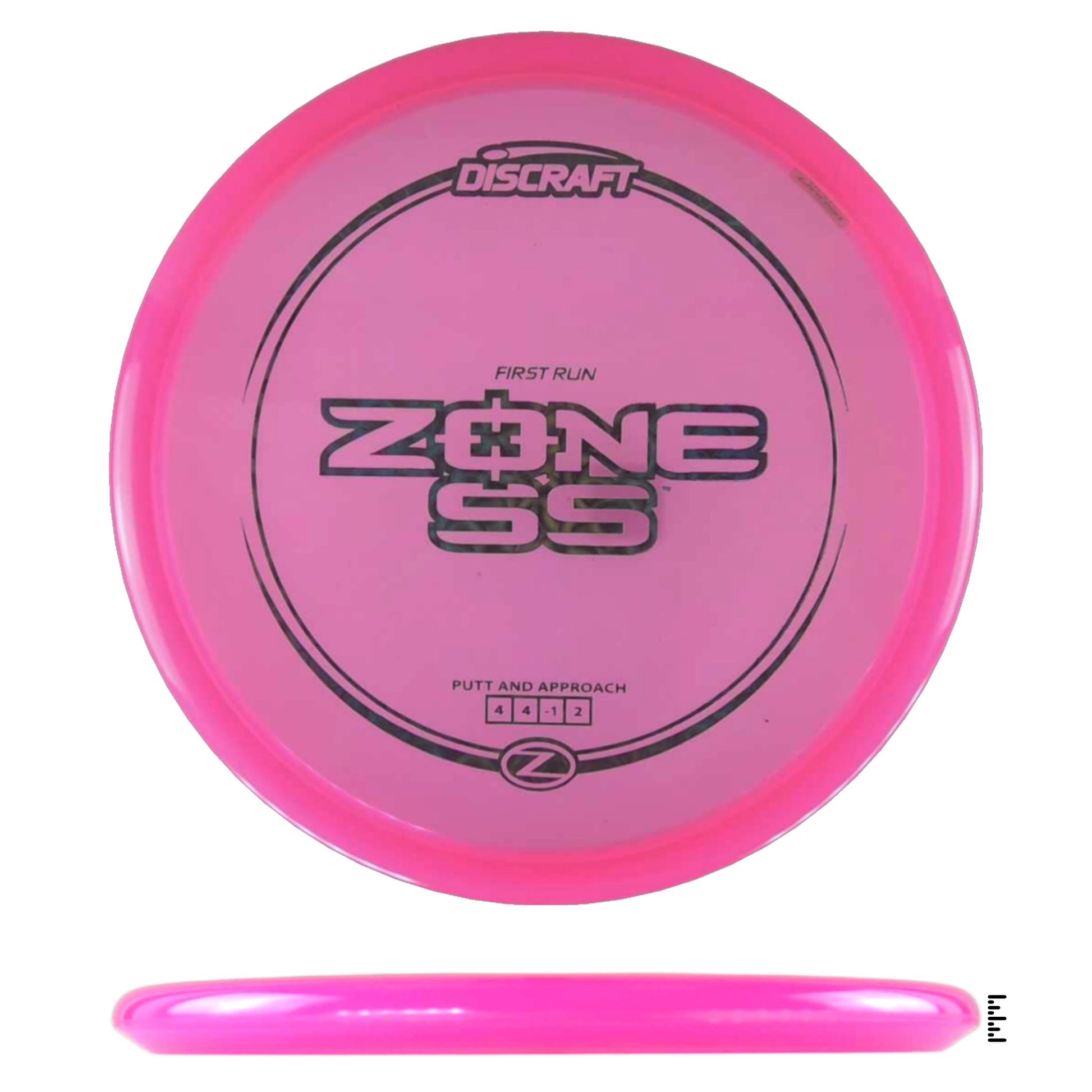 Discraft Z Line Zone SS - First Run - Pink - Powergrip USA