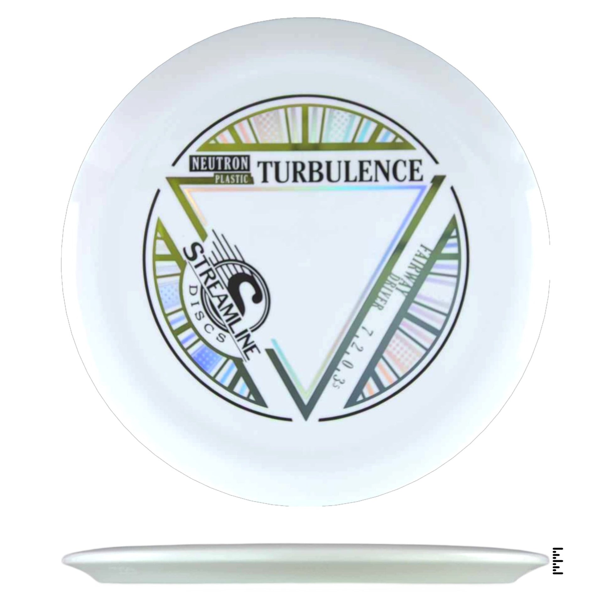 Streamline Discs Neutron Turbulence - White - Powergrip USA
