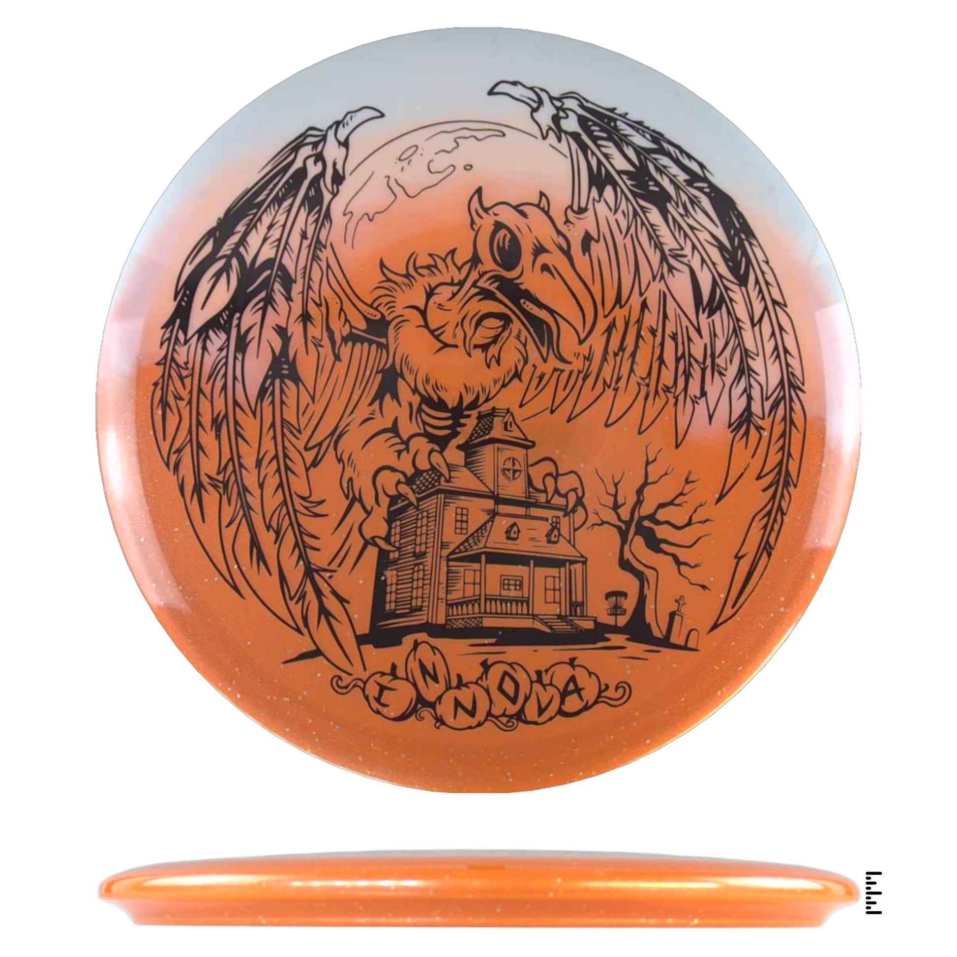 Innova Duo Roc3 - 2025 Halloween Edition - White / Orange - Duo - Powergrip USA