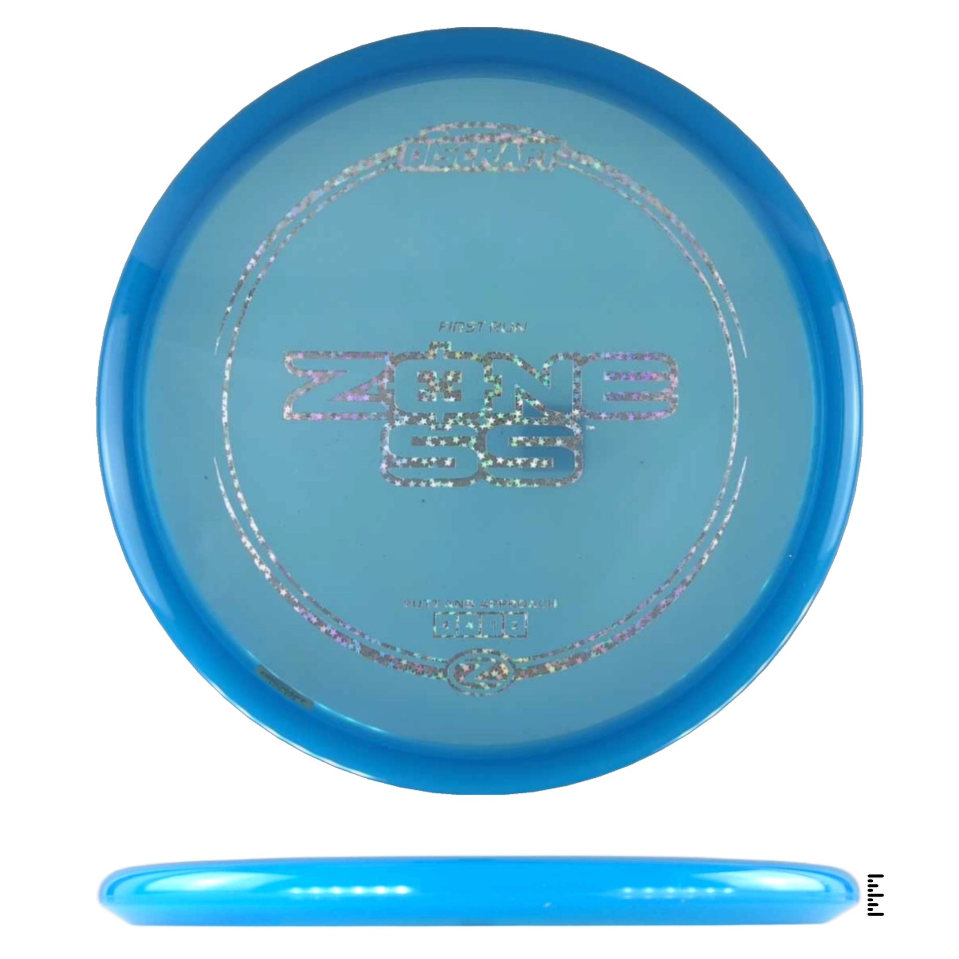 Discraft Z Line Zone SS - First Run - Blue - Powergrip USA