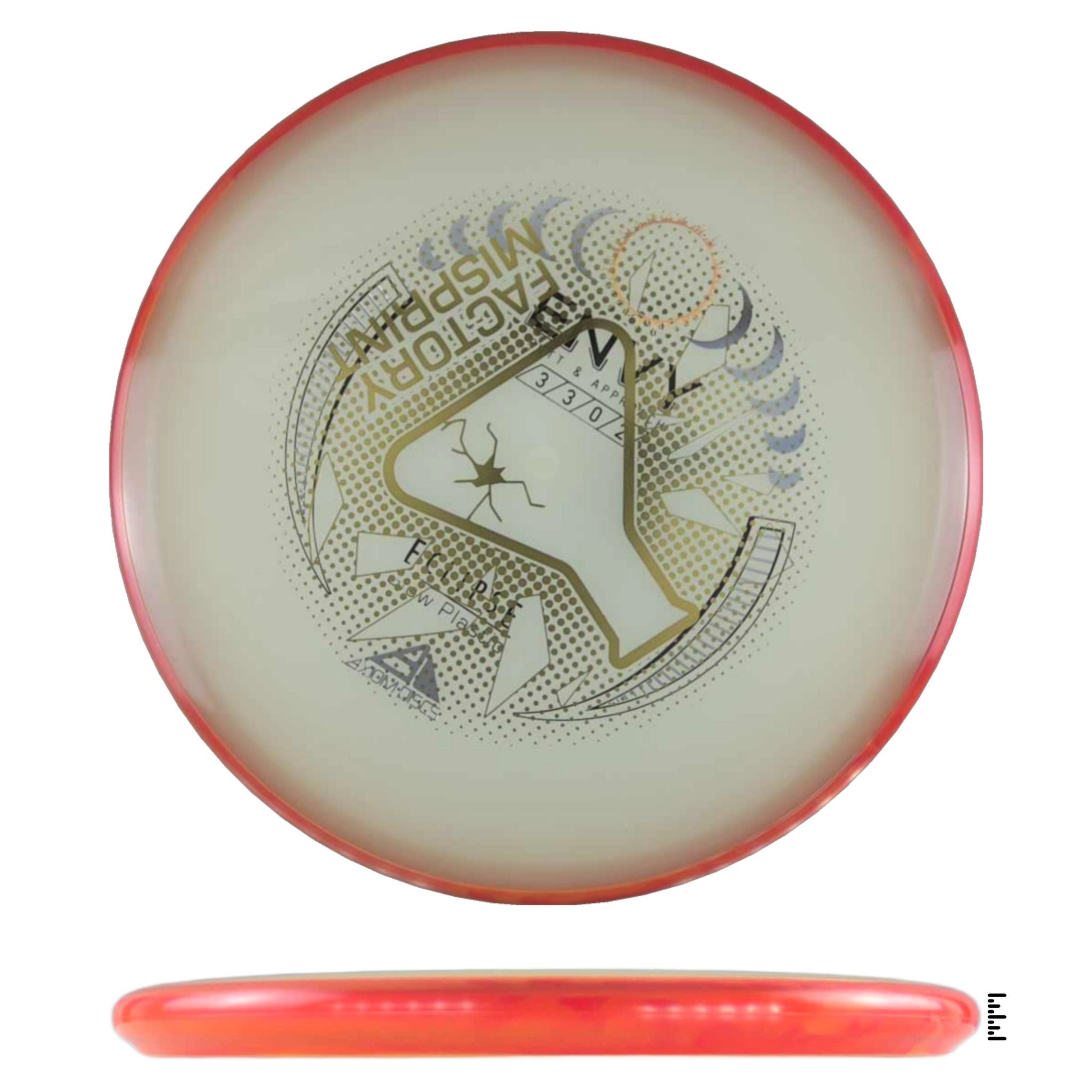 Axiom Discs Eclipse Envy Factory Misprint - Orange - Powergrip USA
