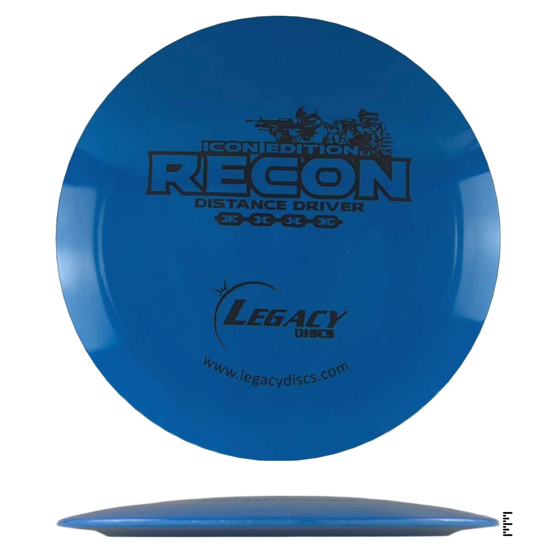 Legacy Discs Icon Recon - Blue - Powergrip USA